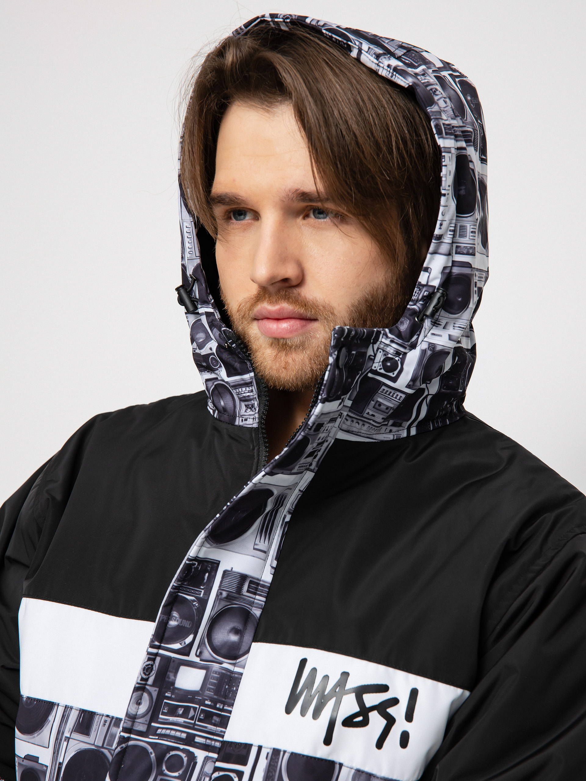 Kurtka MassDnm Grenoble (black/boombox)