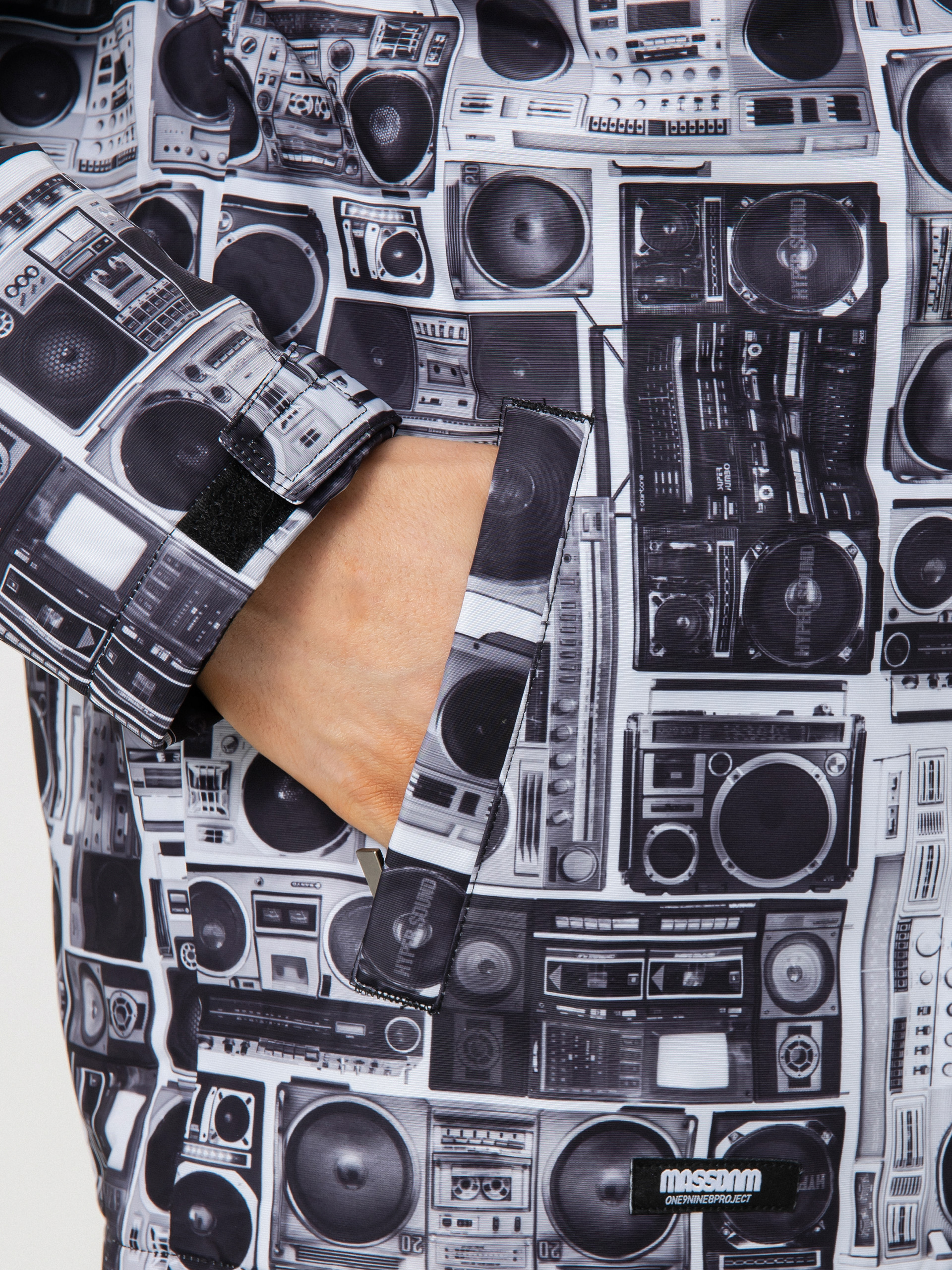 Kurtka MassDnm Grenoble (black/boombox)
