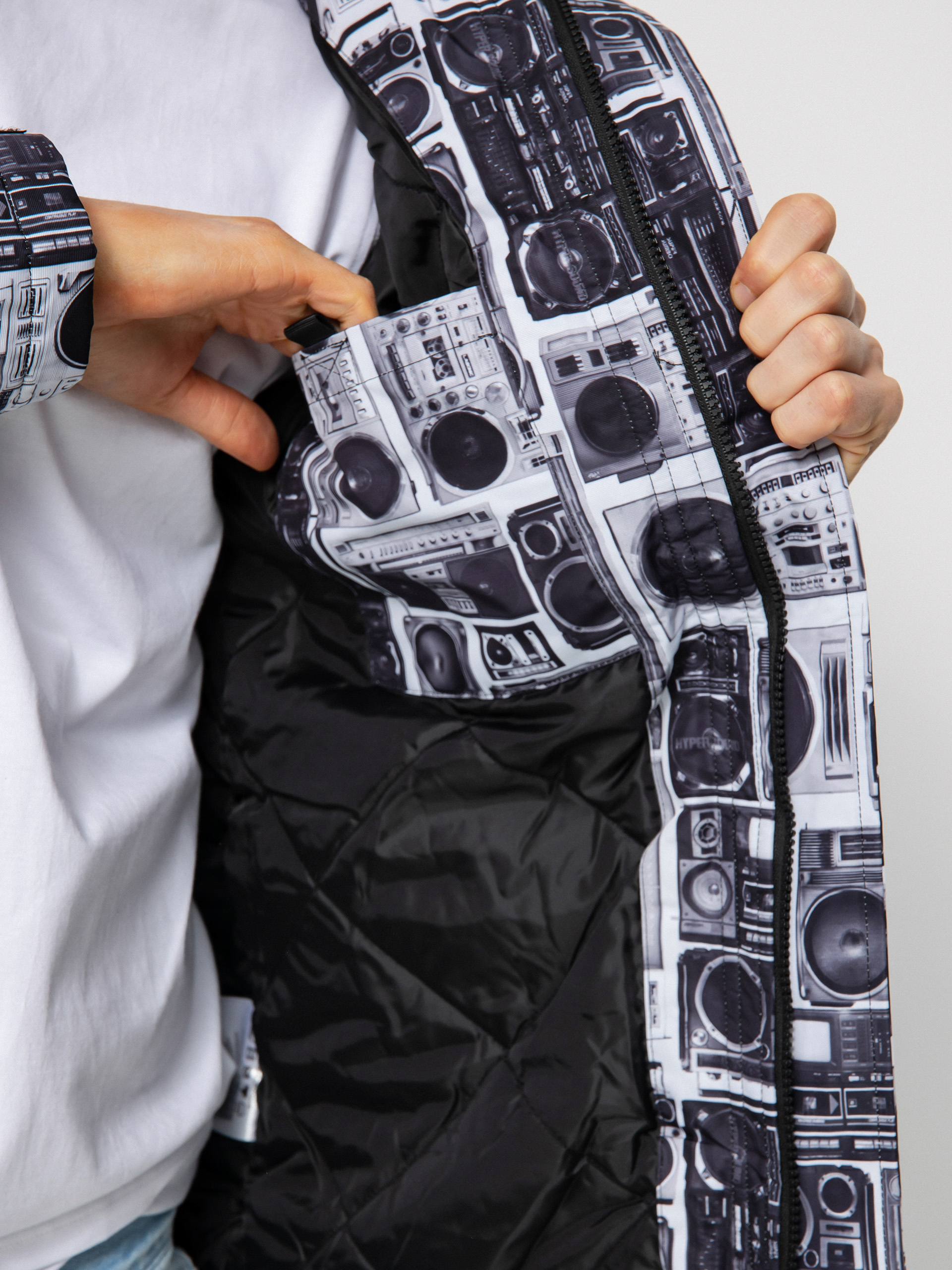 Kurtka MassDnm Grenoble (black/boombox)