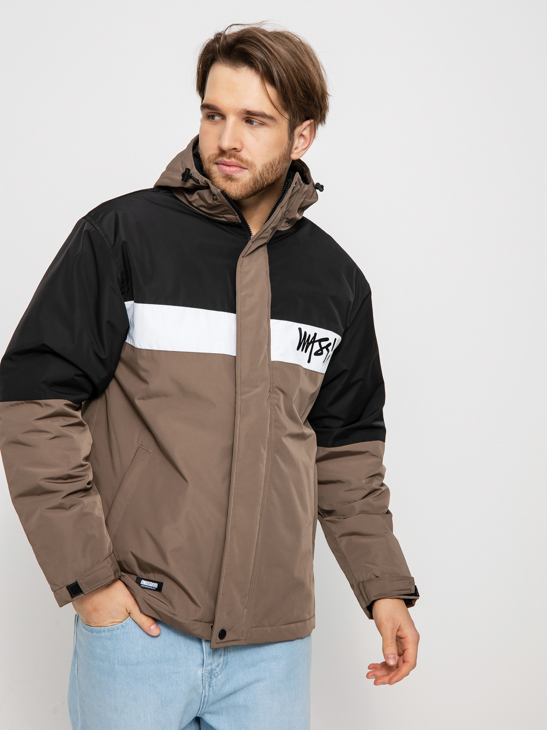 Kurtka MassDnm Grenoble (black/brown)