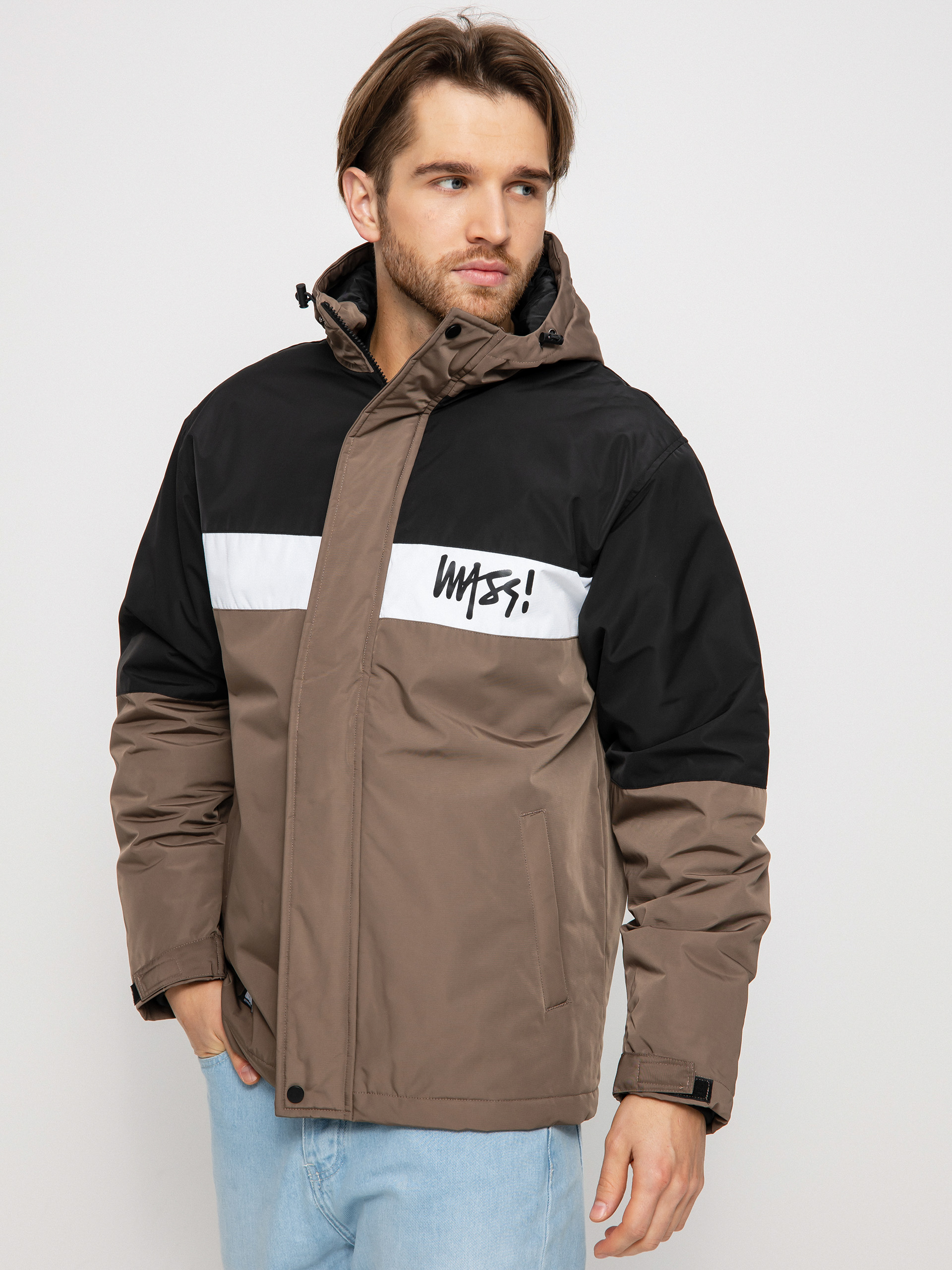 Kurtka MassDnm Grenoble (black/brown)