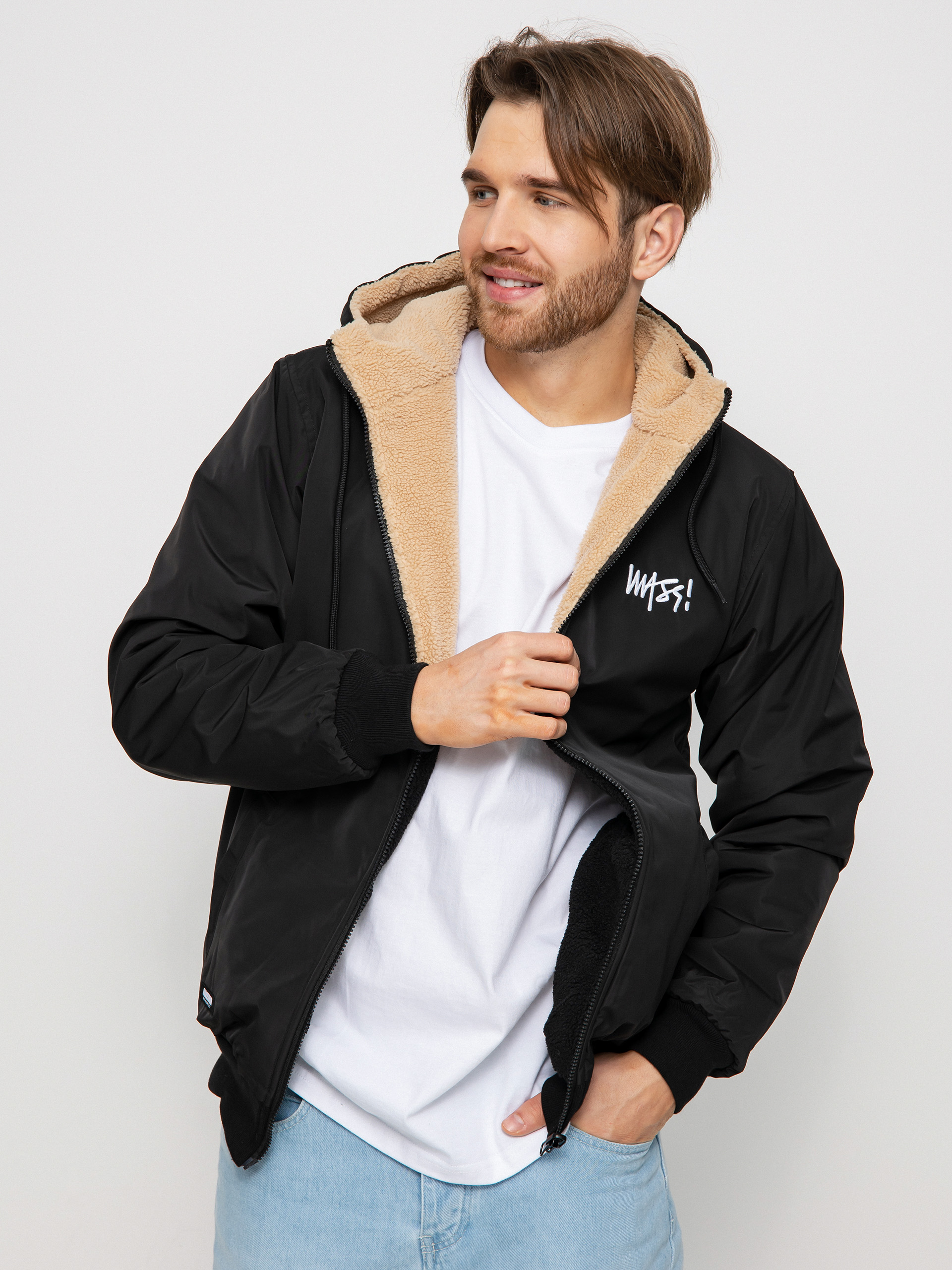 Kurtka MassDnm Result (black/beige)