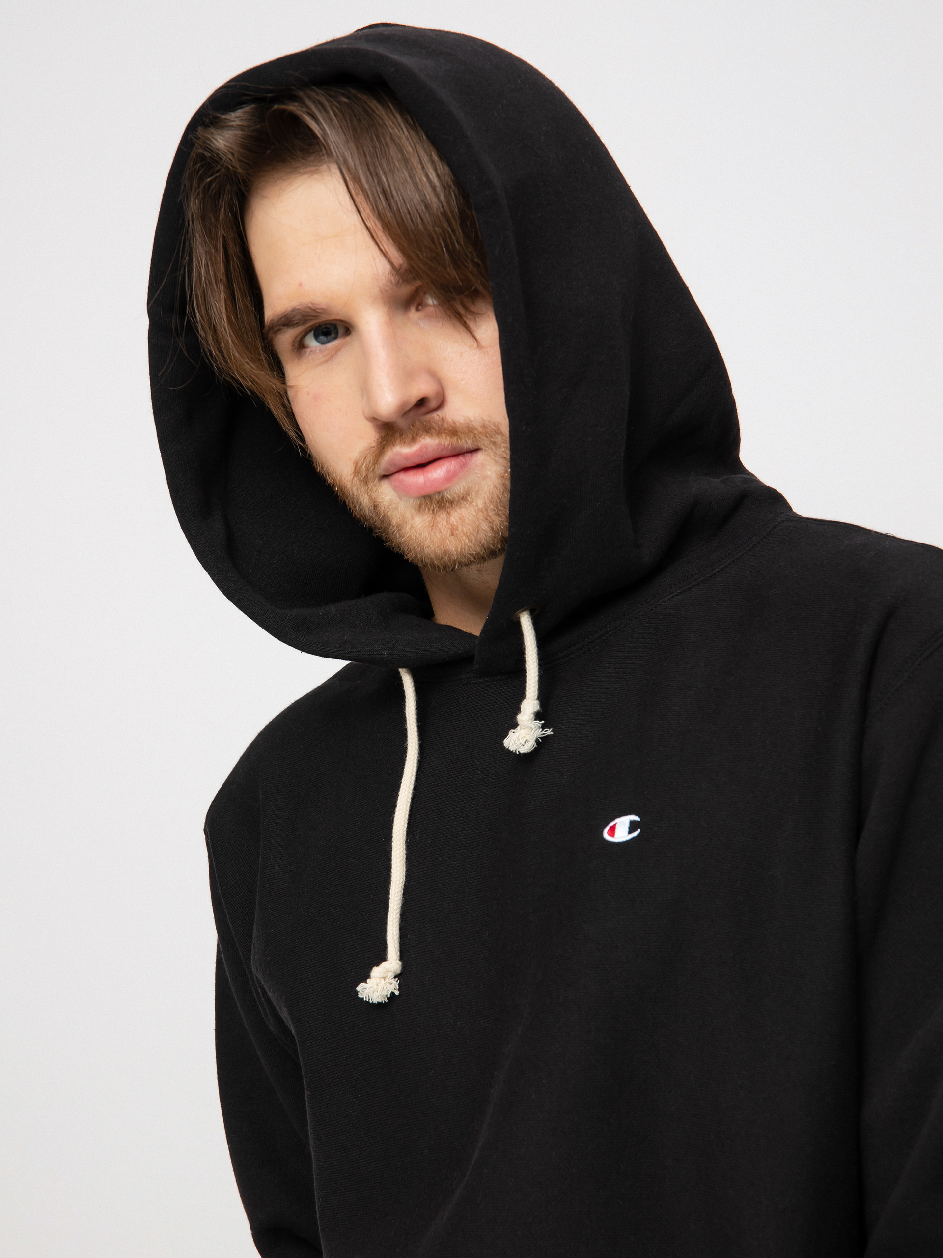 Bluza z kapturem Champion Hooded Sweatshirt 217976 HD (nbk)