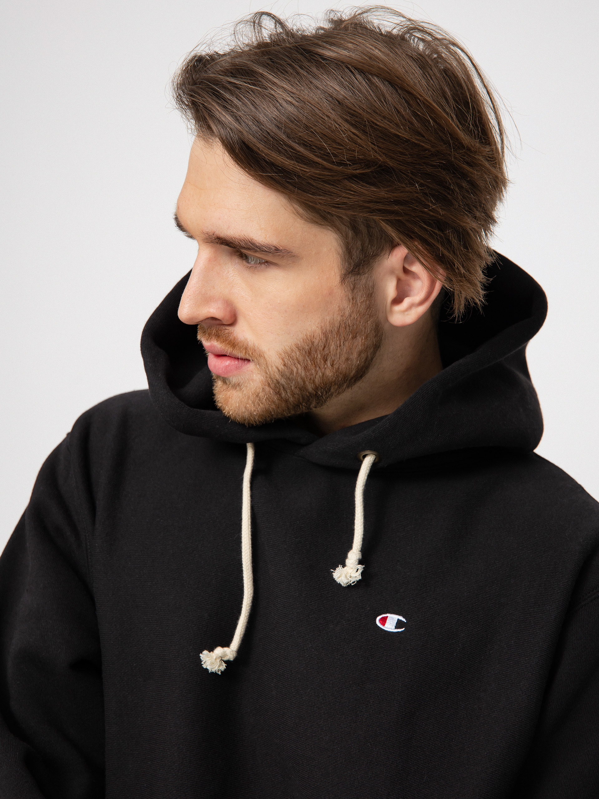 Bluza z kapturem Champion Hooded Sweatshirt 217976 HD (nbk)