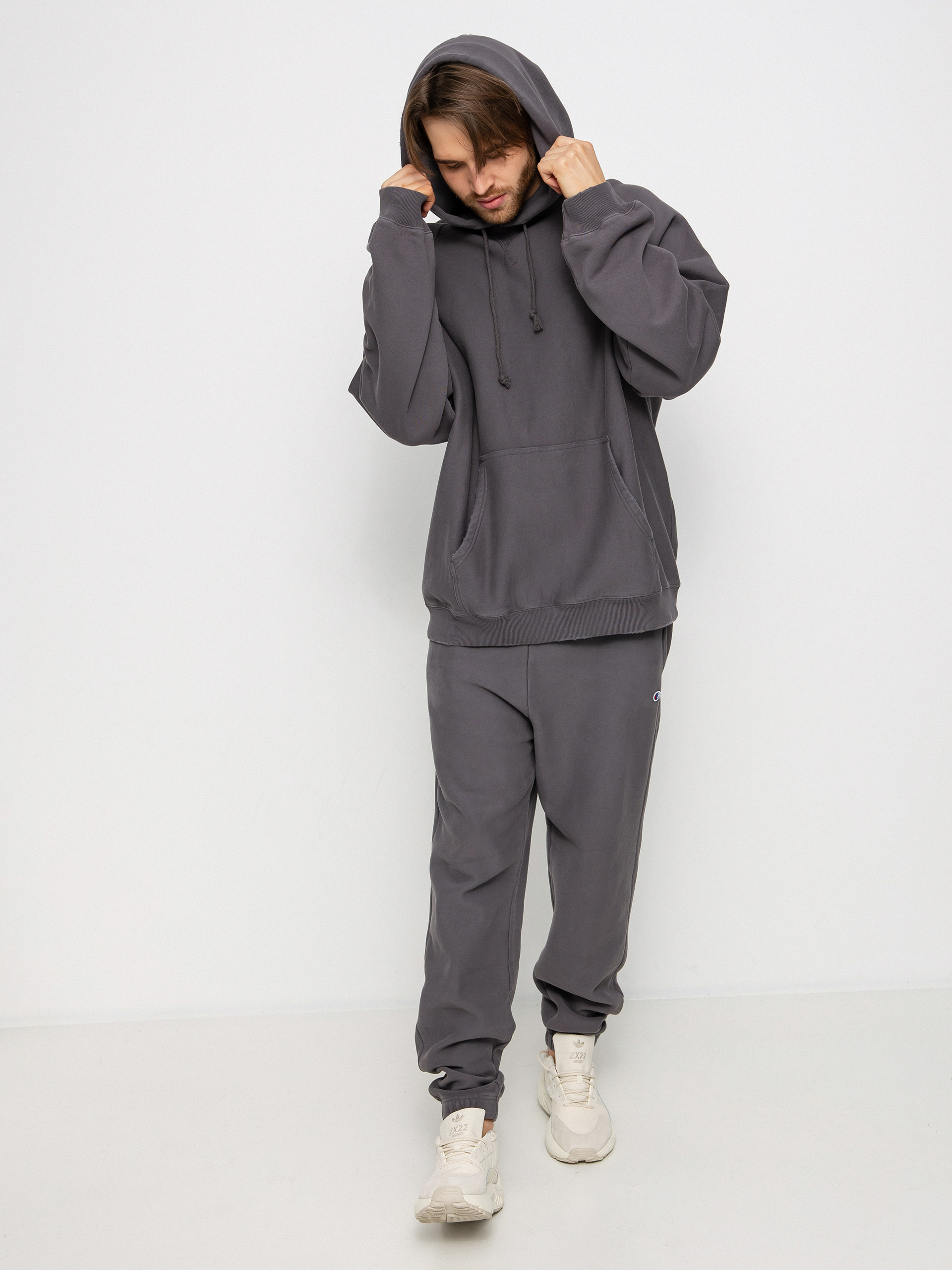 Bluza z kapturem Champion Hooded Sweatshirt 217979 HD (mgt)