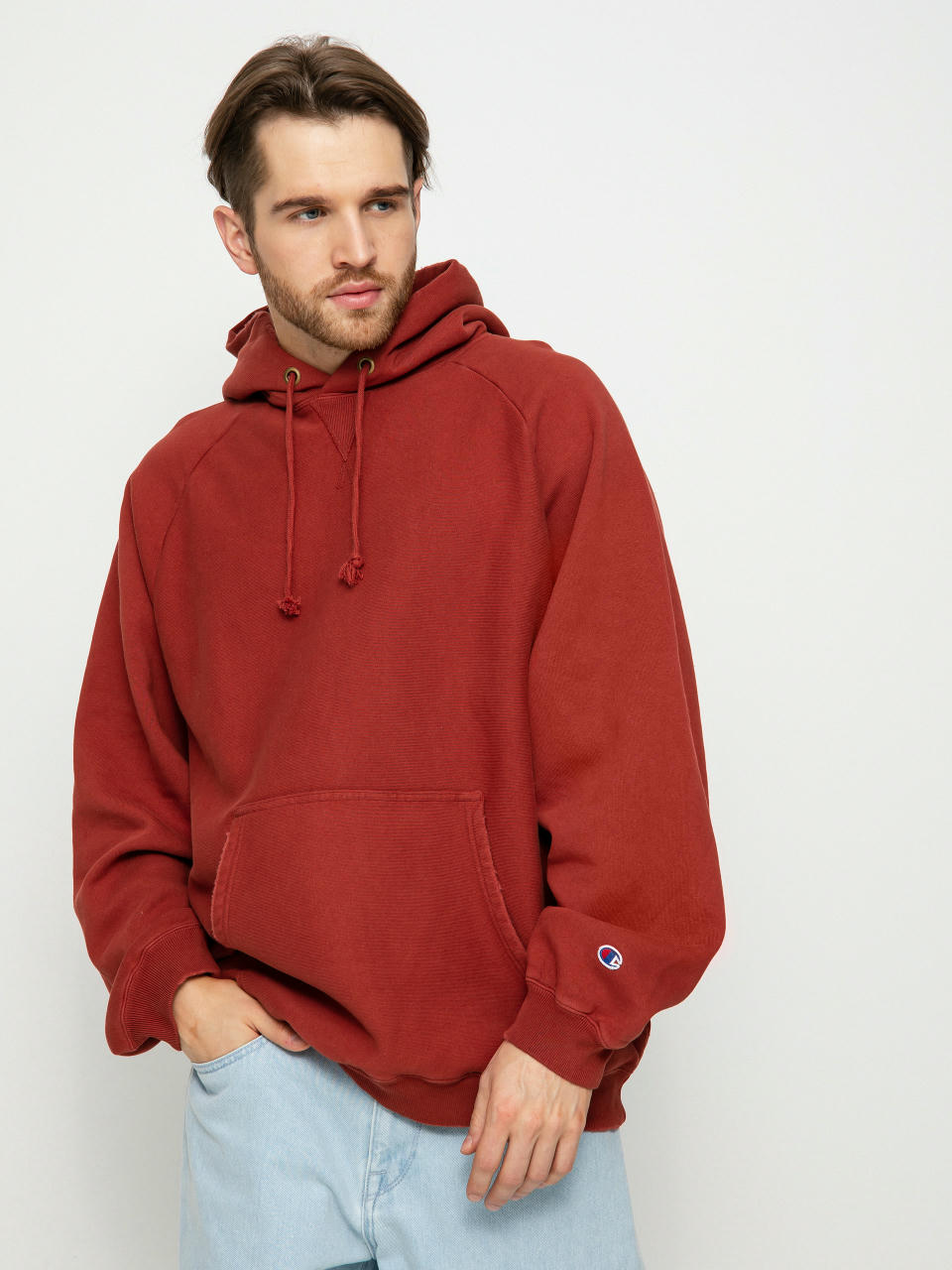 Bluza z kapturem Champion Hooded Sweatshirt 217979 HD (fdb)