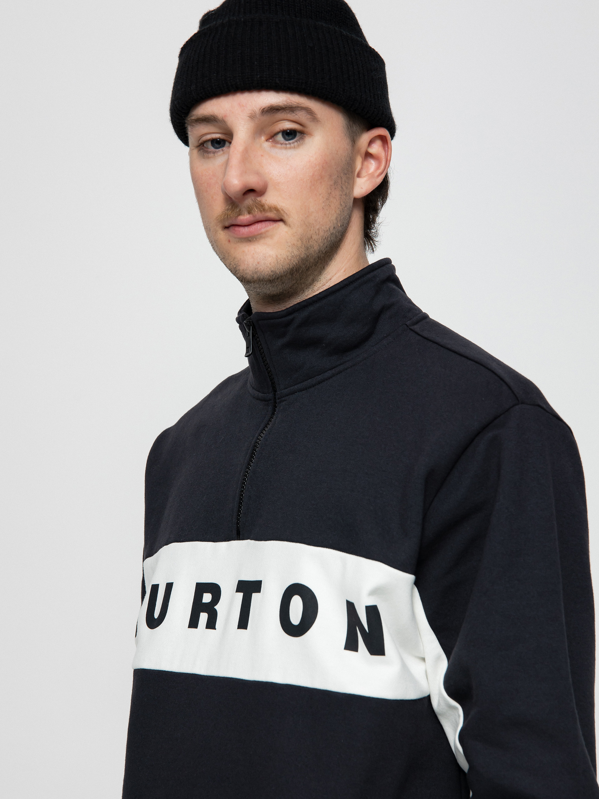 Bluza Burton Lowball Quarter Zip (true black)