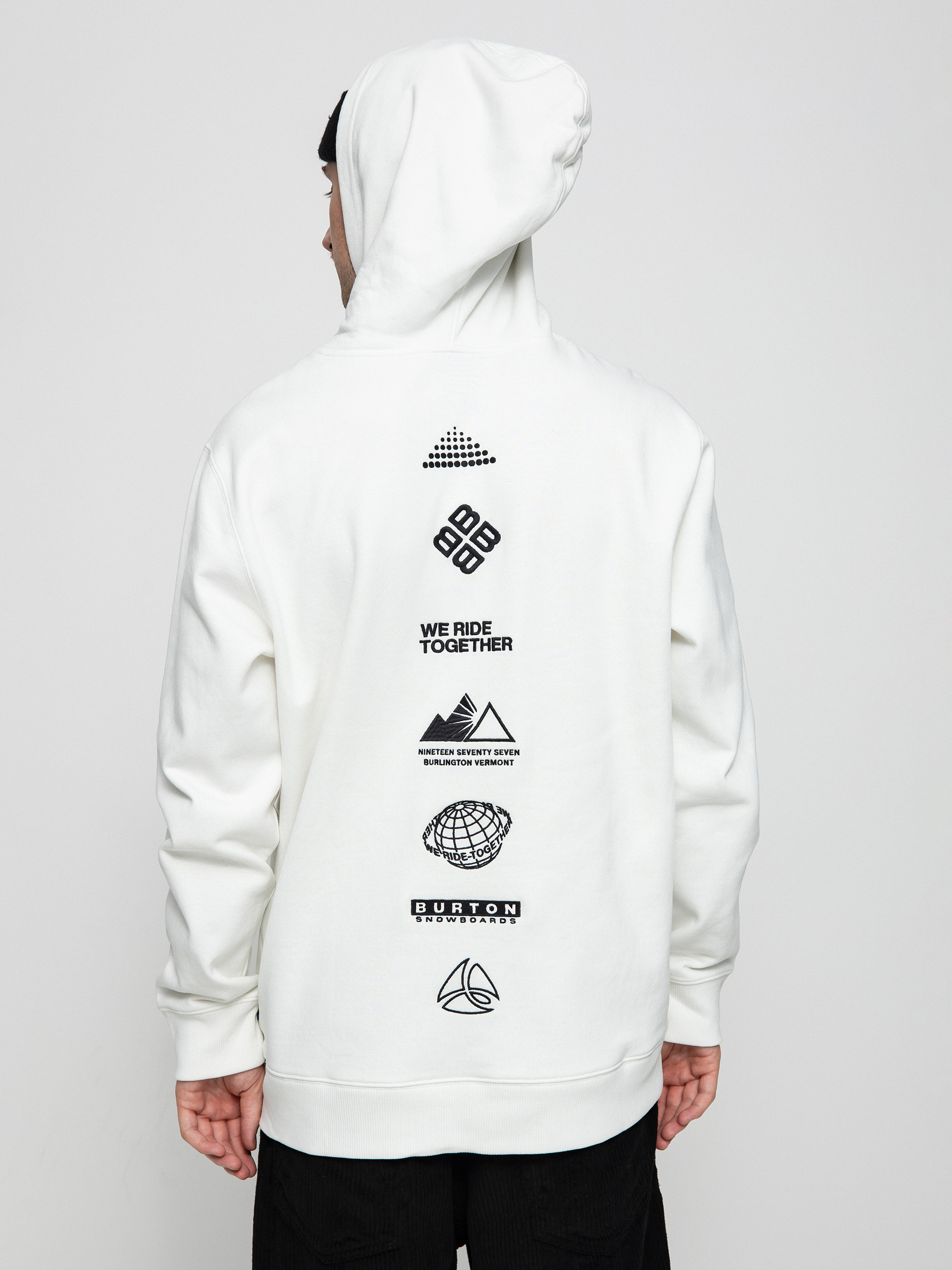 Bluza z kapturem Burton Northline HD (stout white)