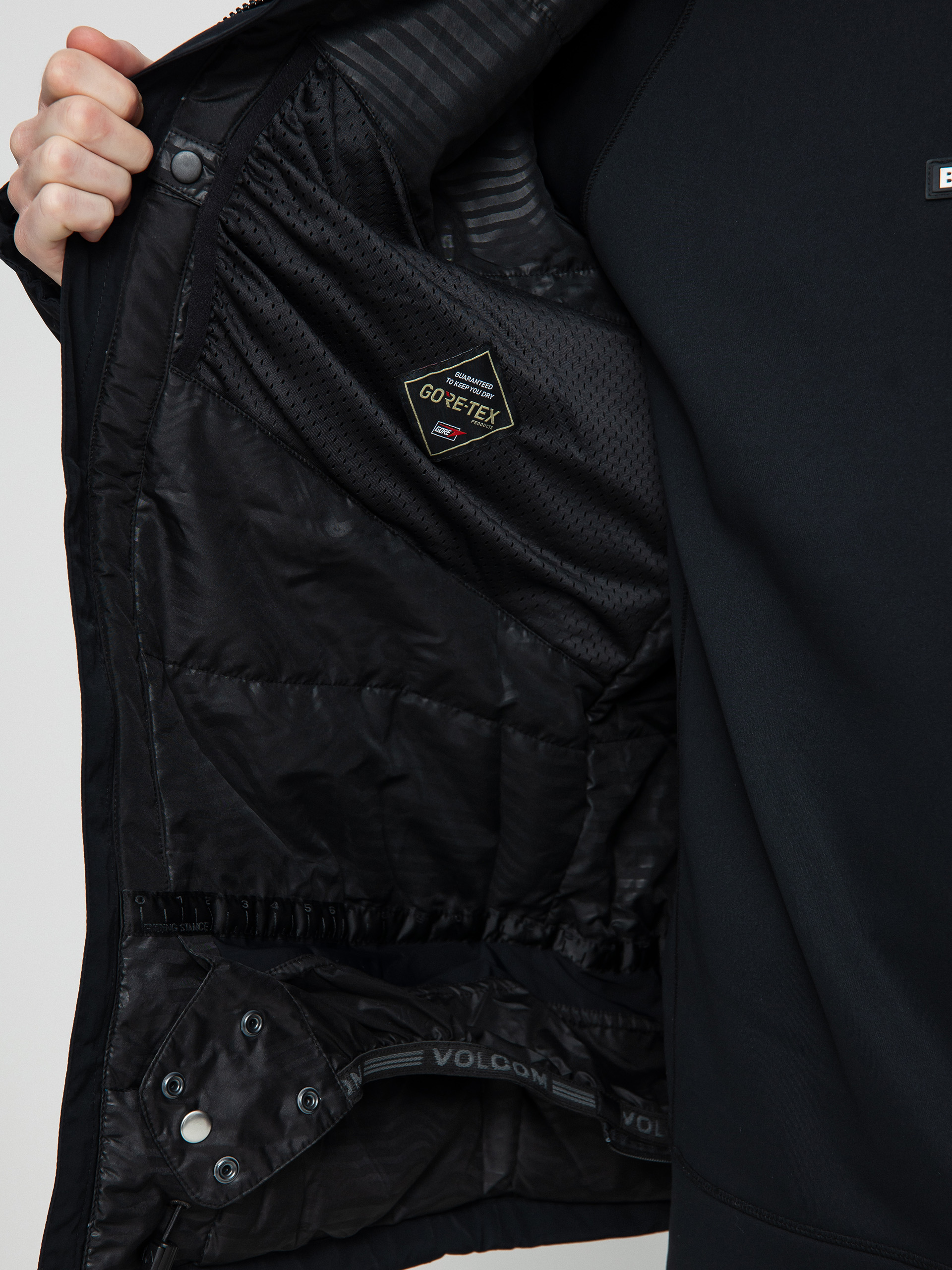 Męska Kurtka snowboardowa Volcom L Ins Gore Tex (black)