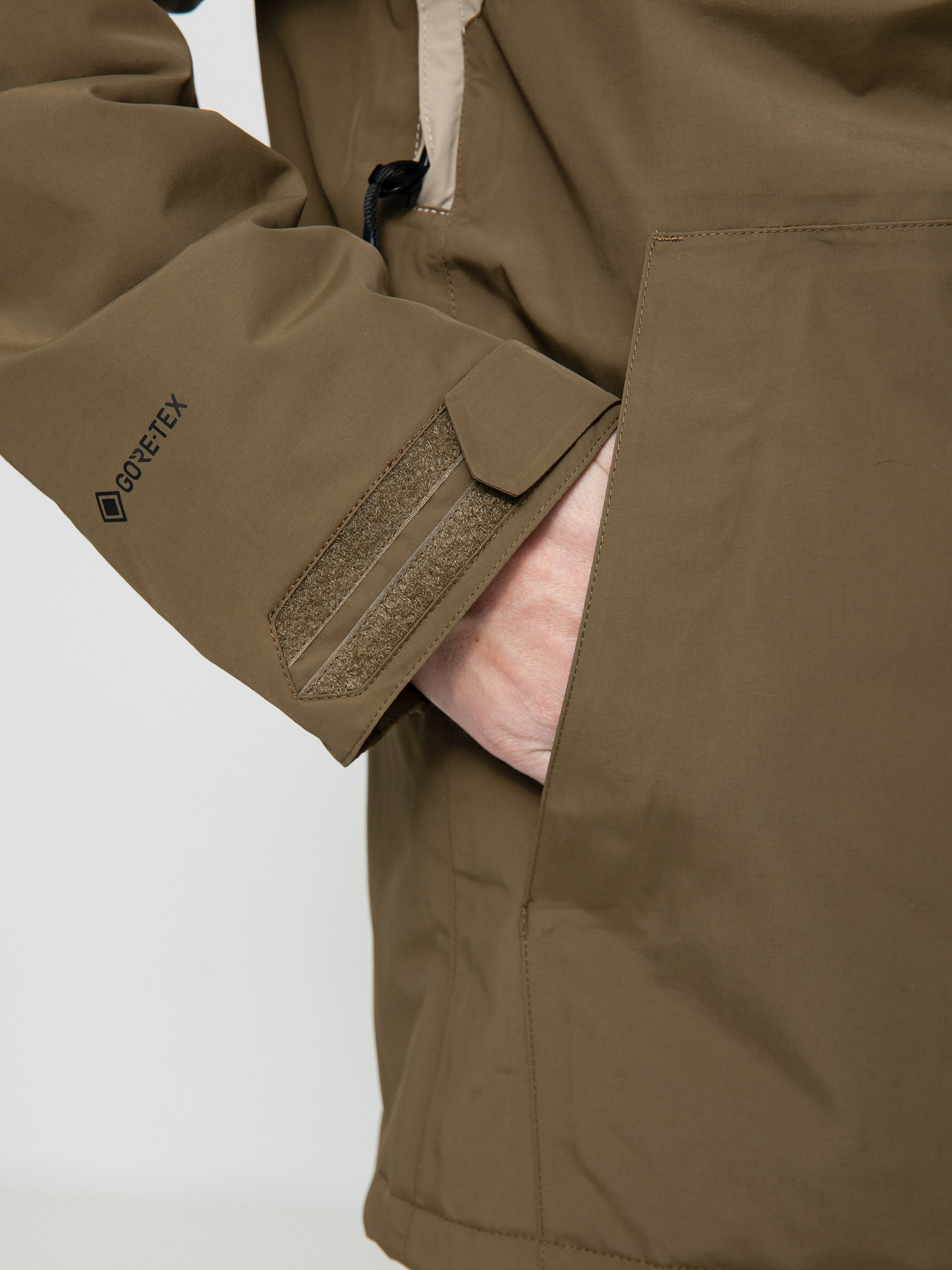 Męska Kurtka snowboardowa Volcom L Ins Gore Tex (dark khaki)