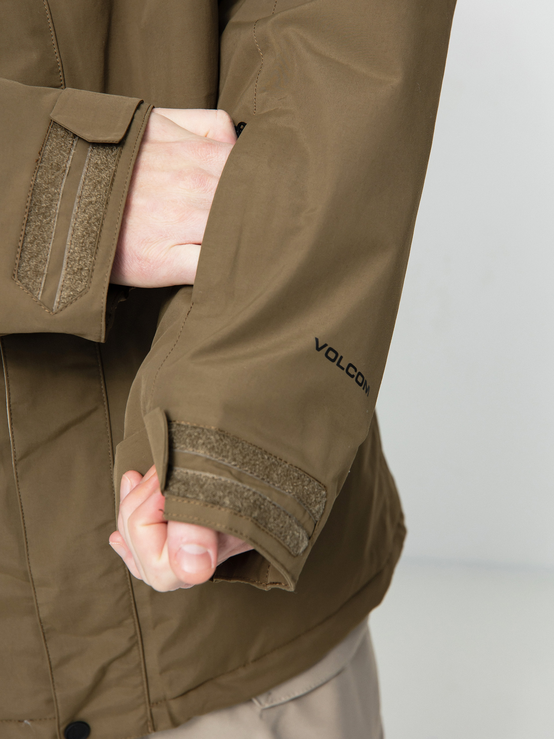 Męska Kurtka snowboardowa Volcom L Ins Gore Tex (dark khaki)