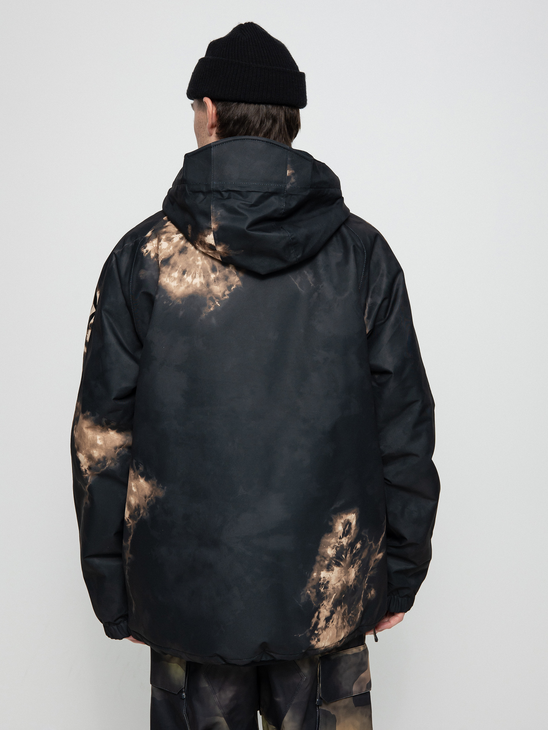 Męska Kurtka snowboardowa Volcom Iconic Stone Ins (bleach black)