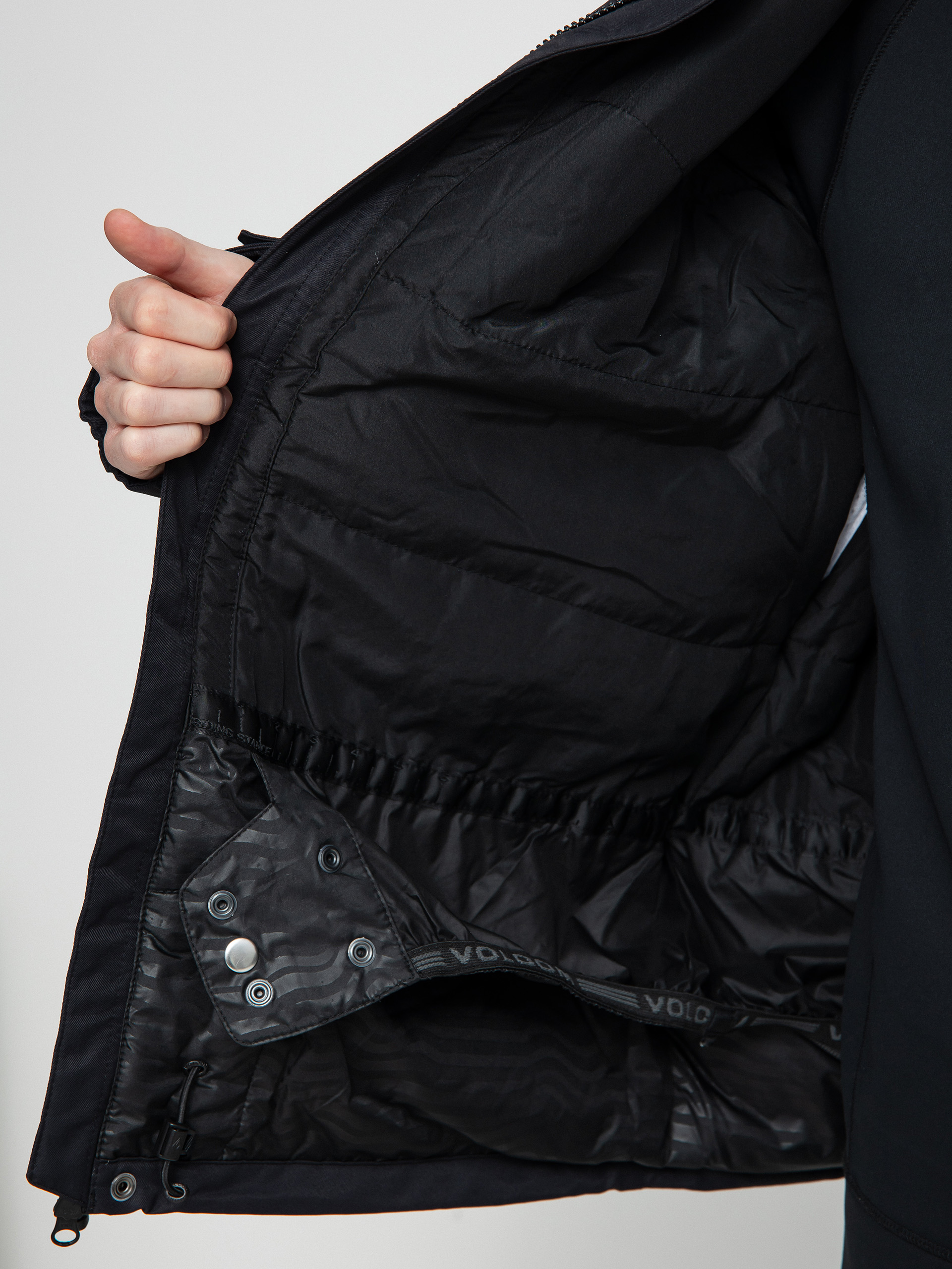 Męska Kurtka snowboardowa Volcom Iconic Stone Ins (black)