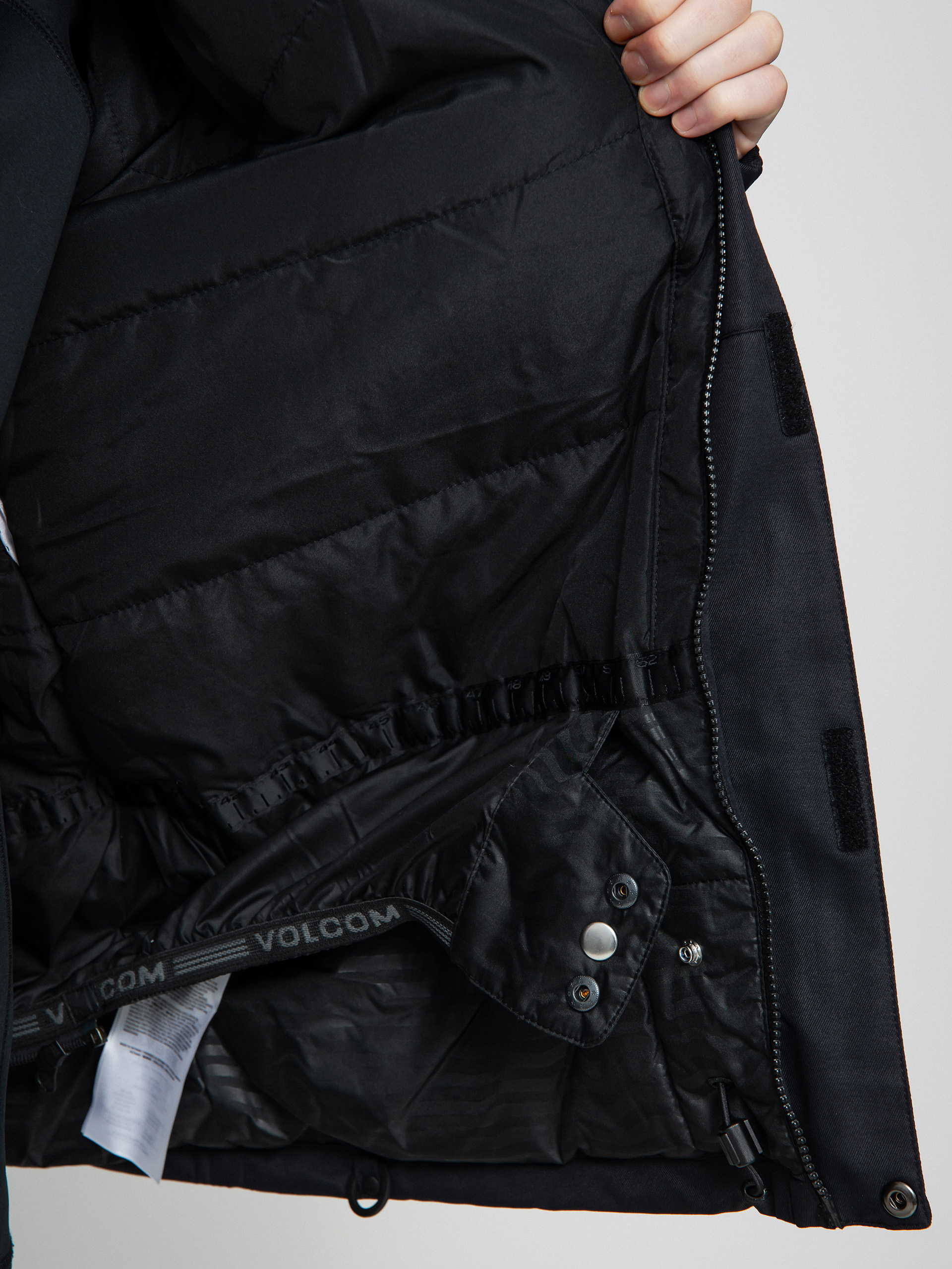 Męska Kurtka snowboardowa Volcom Iconic Stone Ins (black)