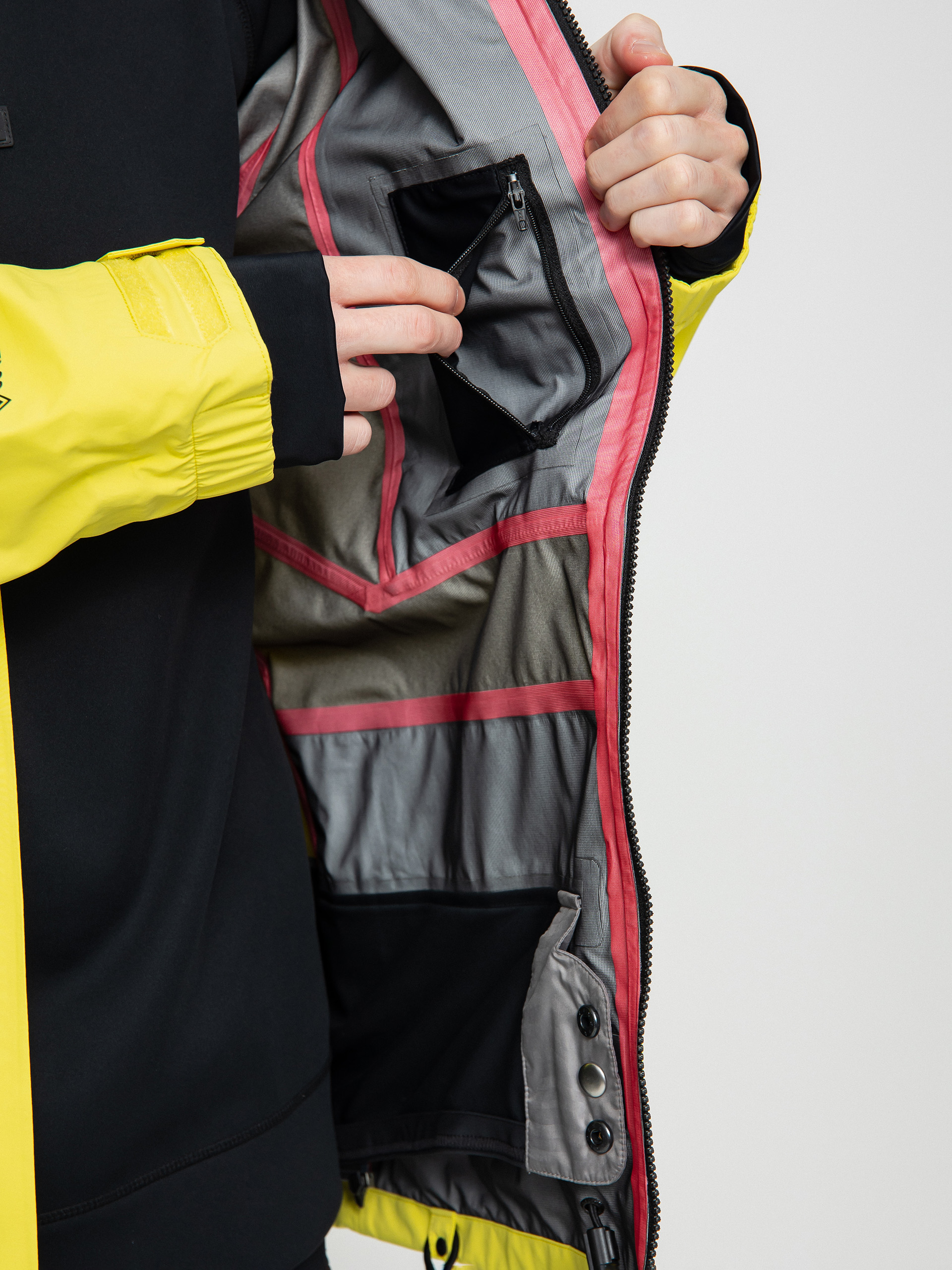 Męska Kurtka snowboardowa Volcom Guide Gore Tex (citron)