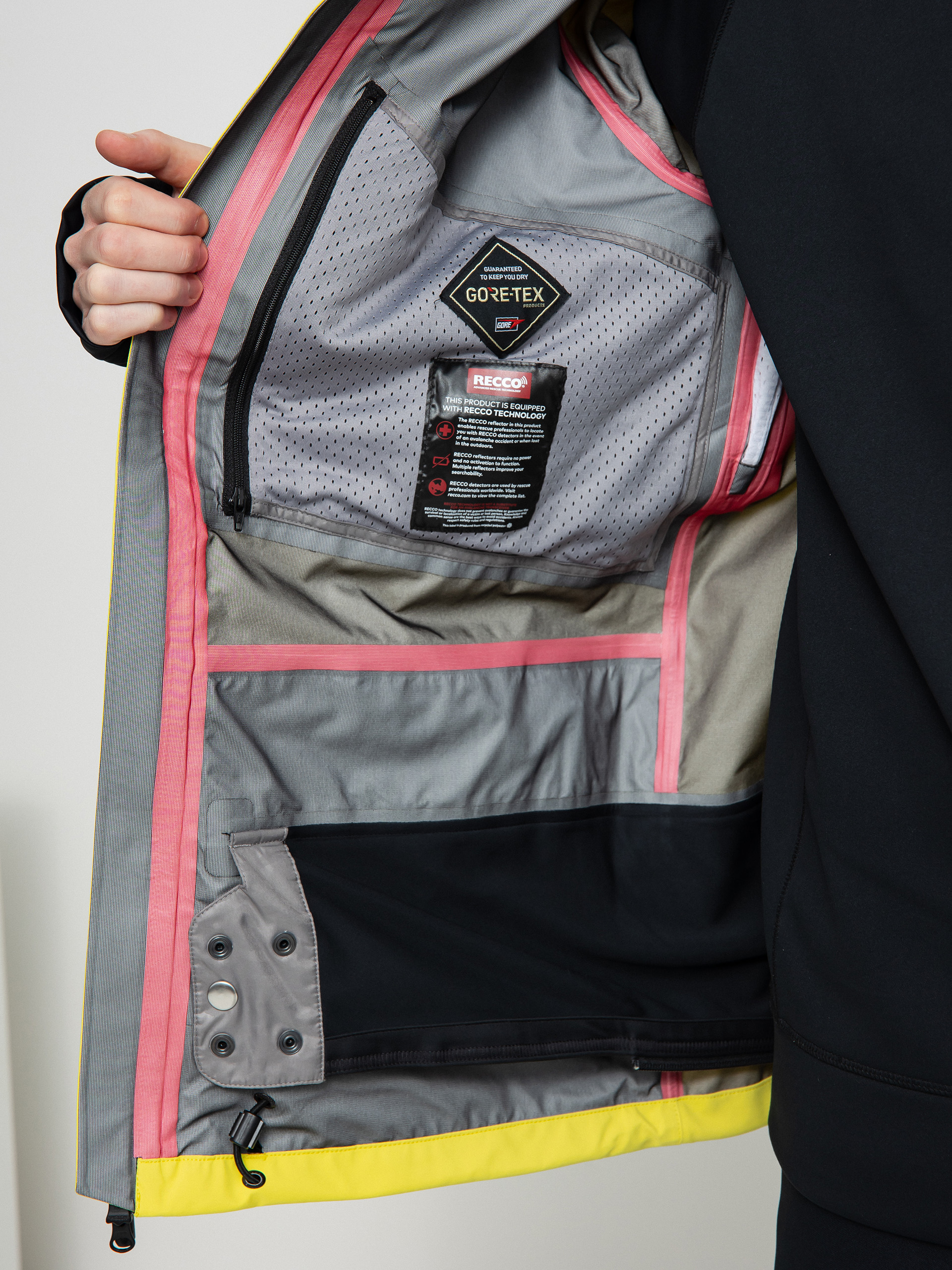 Męska Kurtka snowboardowa Volcom Guide Gore Tex (citron)