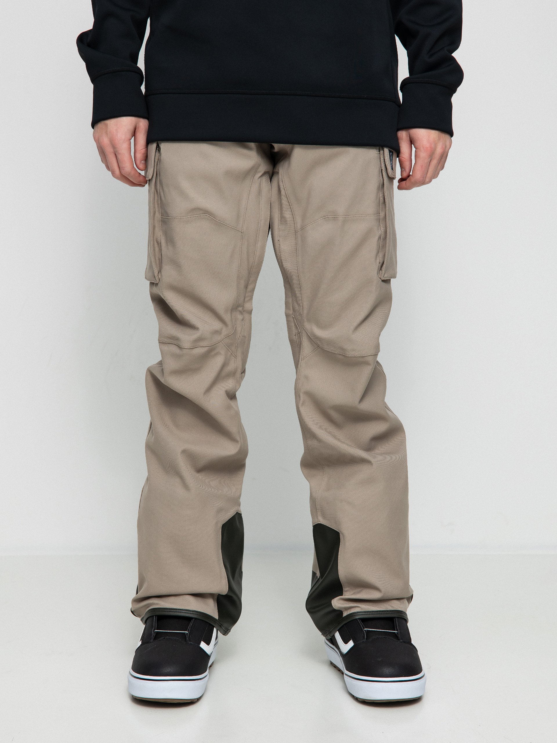 Męskie Spodnie snowboardowe Volcom New Articulated (dark khaki)