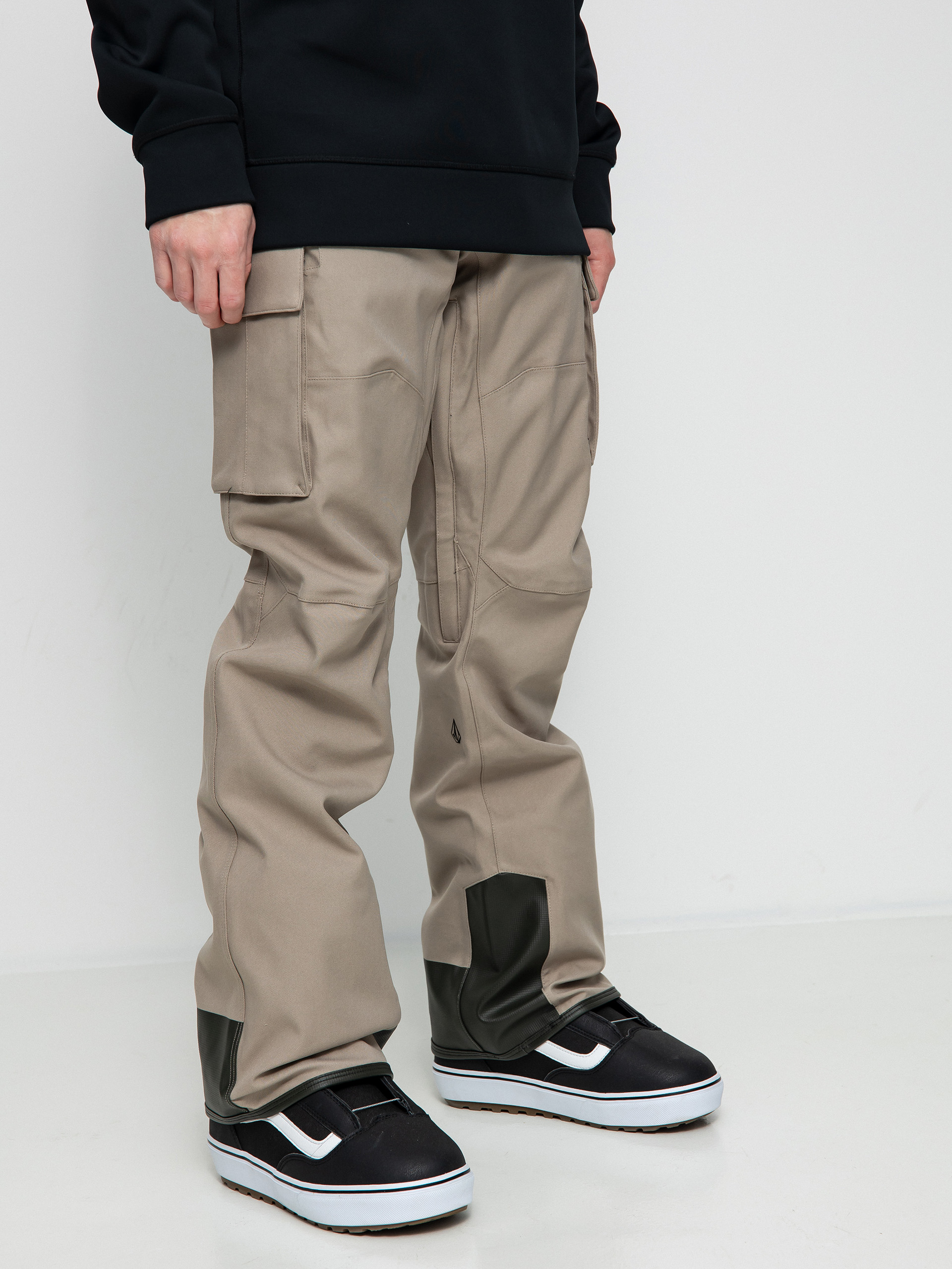 Męskie Spodnie snowboardowe Volcom New Articulated (dark khaki)