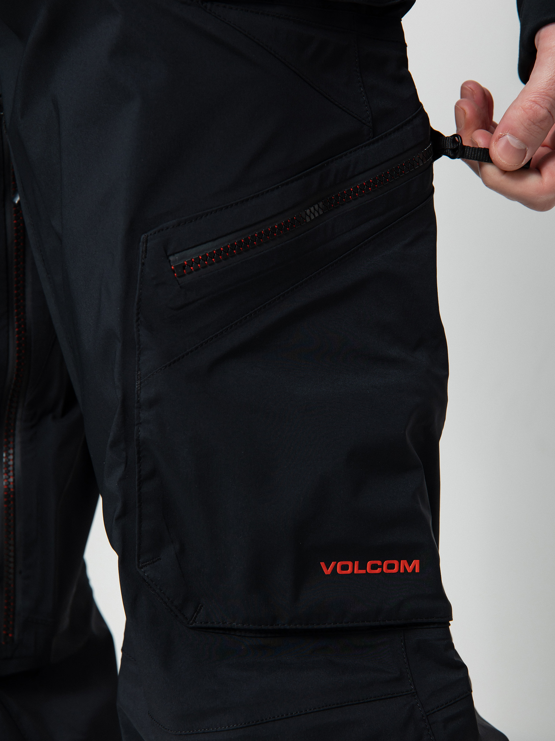Męskie Spodnie snowboardowe Volcom Guch Stretch Gore (black)