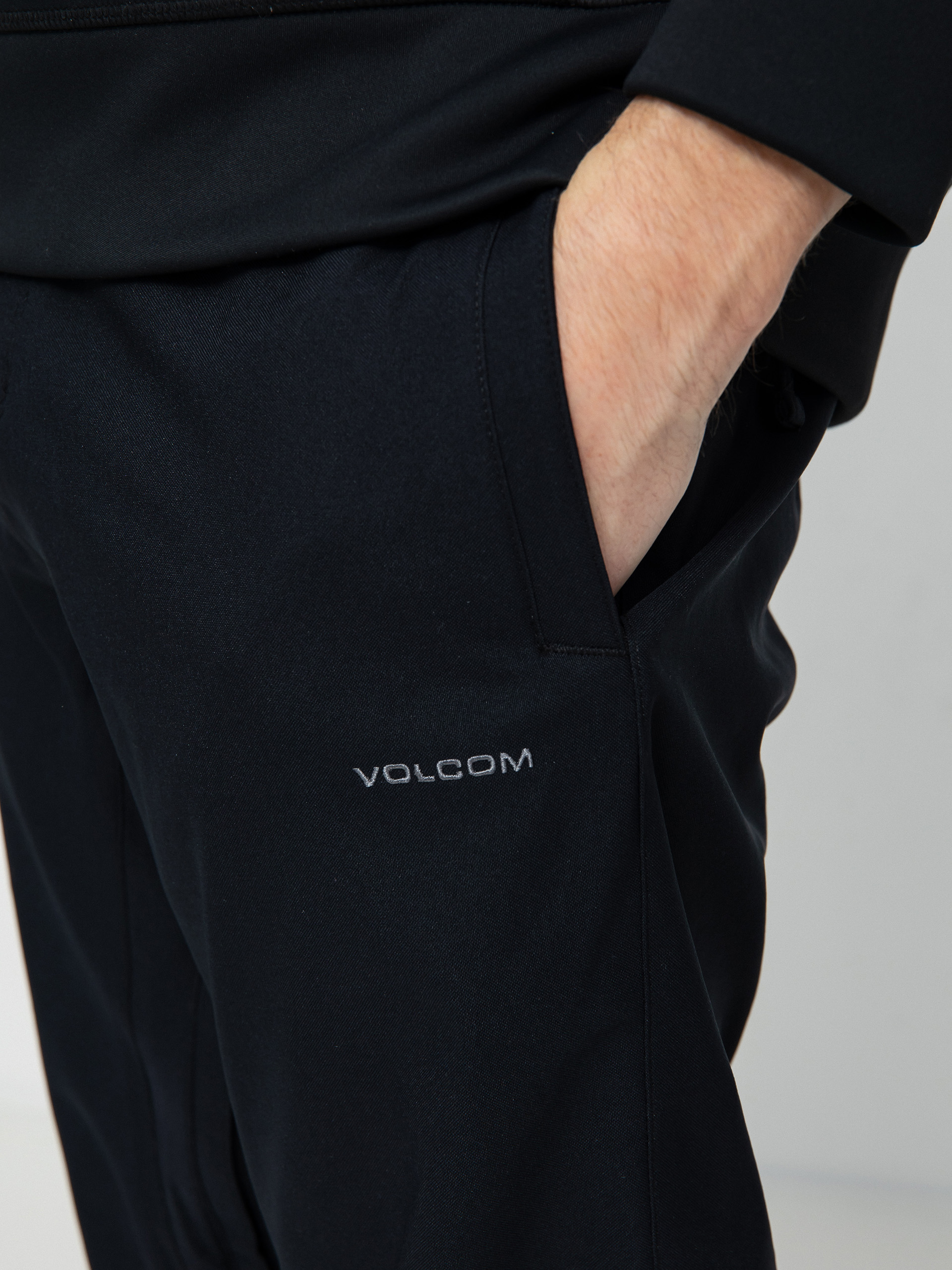 Męskie Spodnie snowboardowe Volcom Freakin Snow Chino (black)