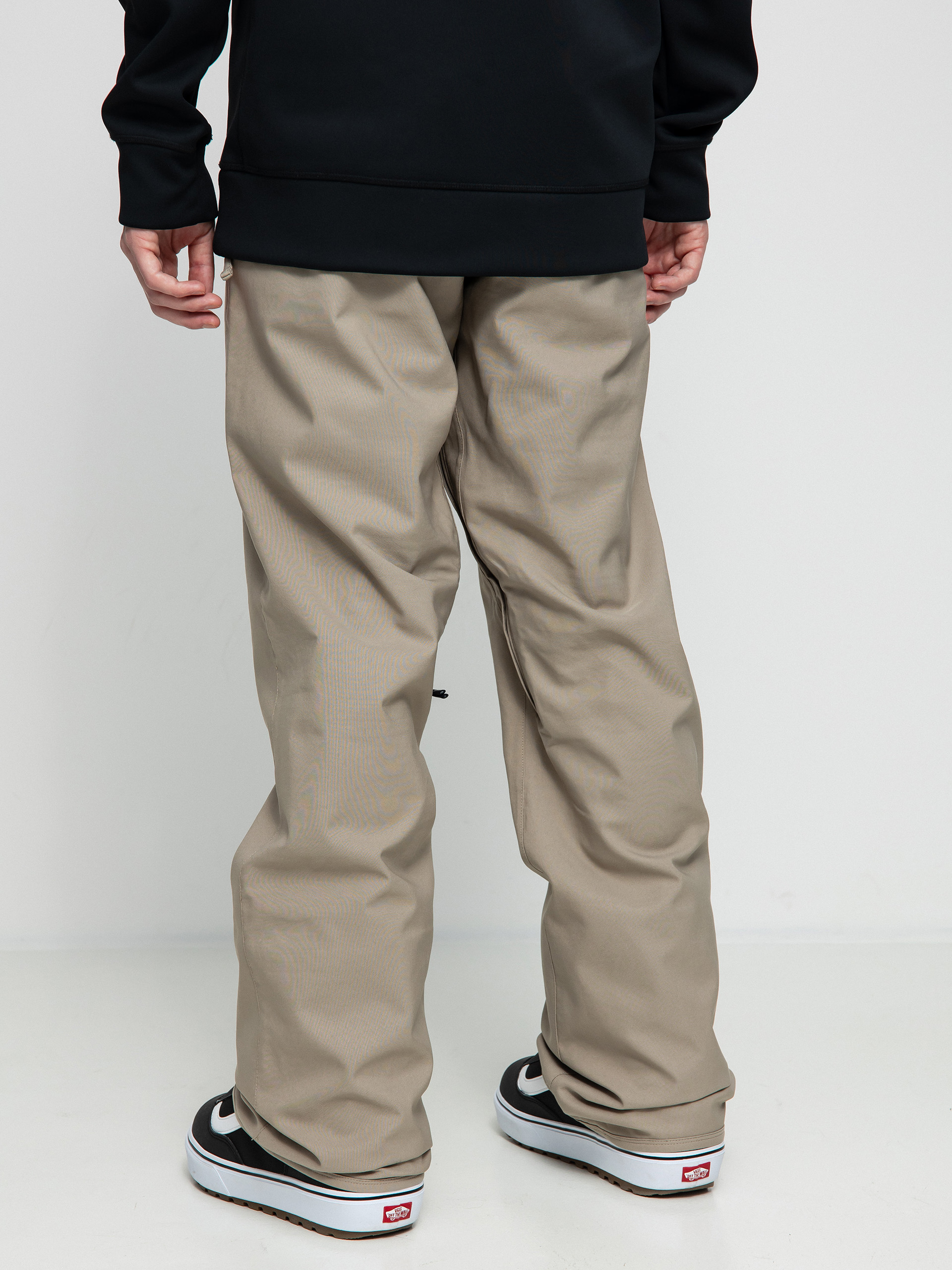 Męskie Spodnie snowboardowe Volcom Freakin Snow Chino (dark khaki)