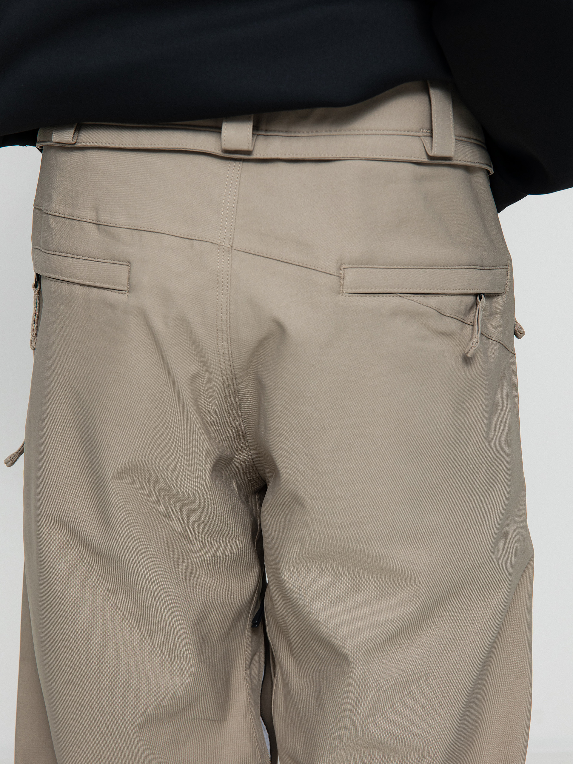 Męskie Spodnie snowboardowe Volcom Freakin Snow Chino (dark khaki)