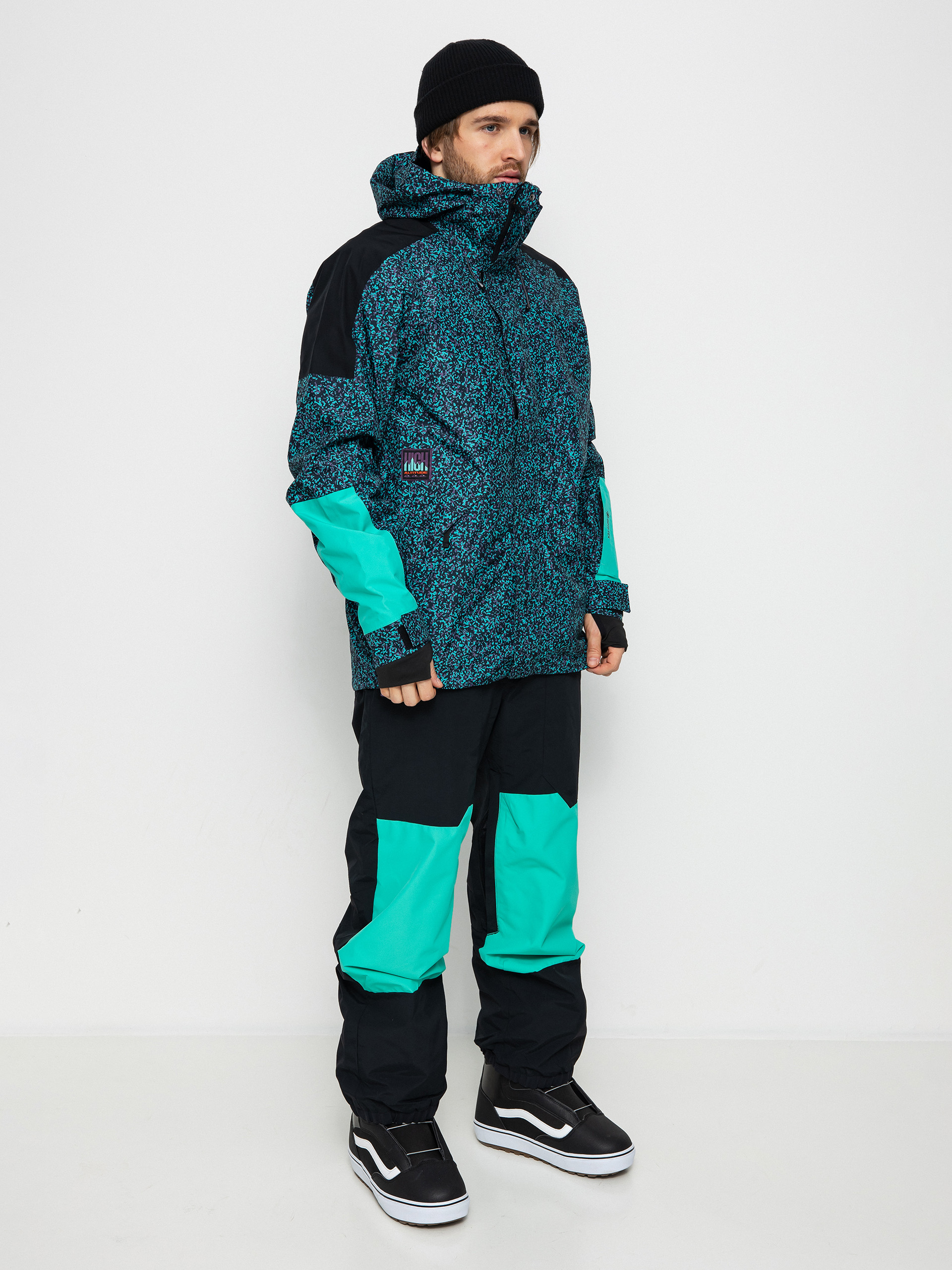 Męska Kurtka snowboardowa Quiksilver High Altitude Gore-Tex (grape compote high altitude ca)