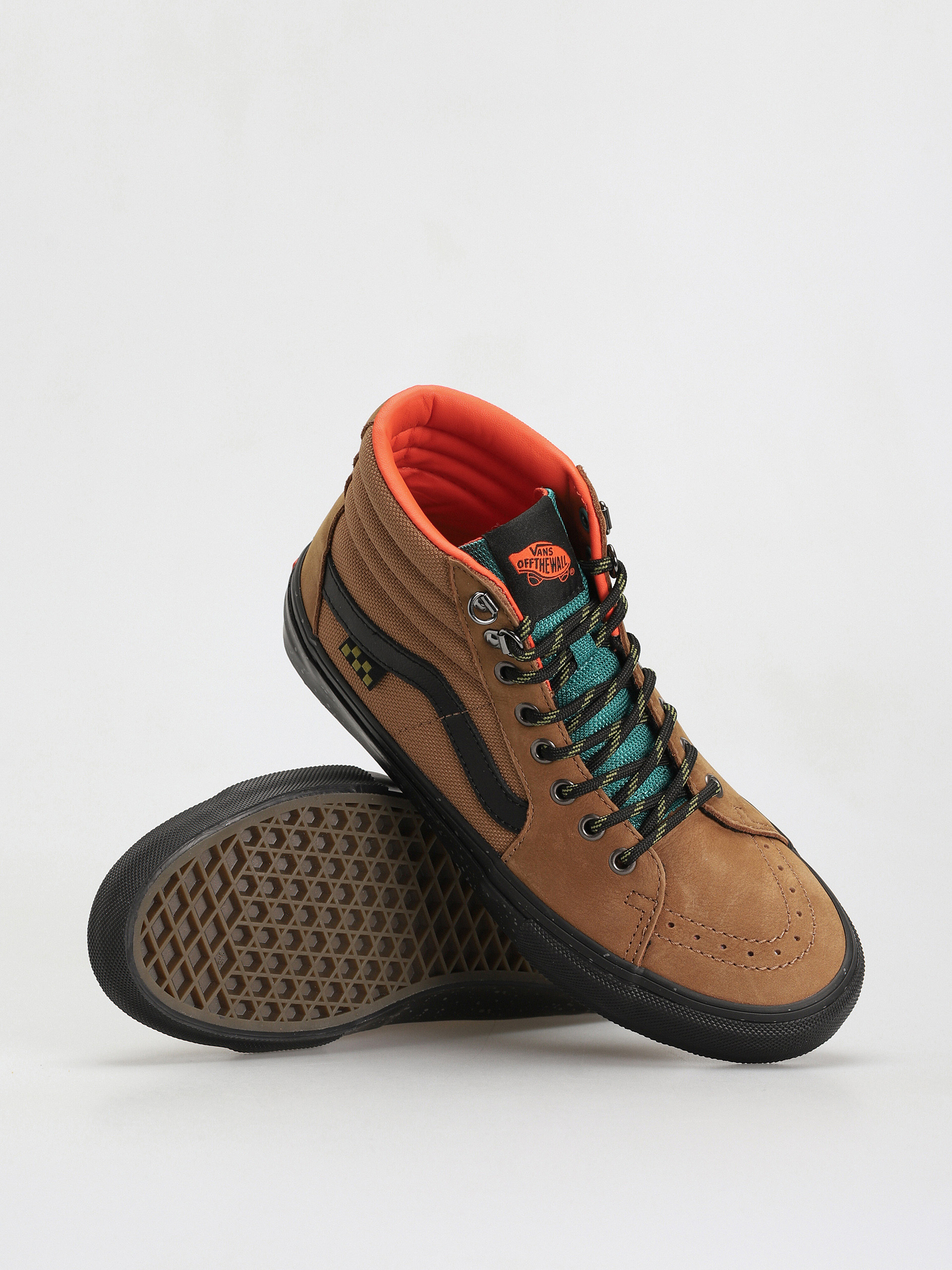 Buty Vans Skate Sk8 Hi (outdoor brown/black)