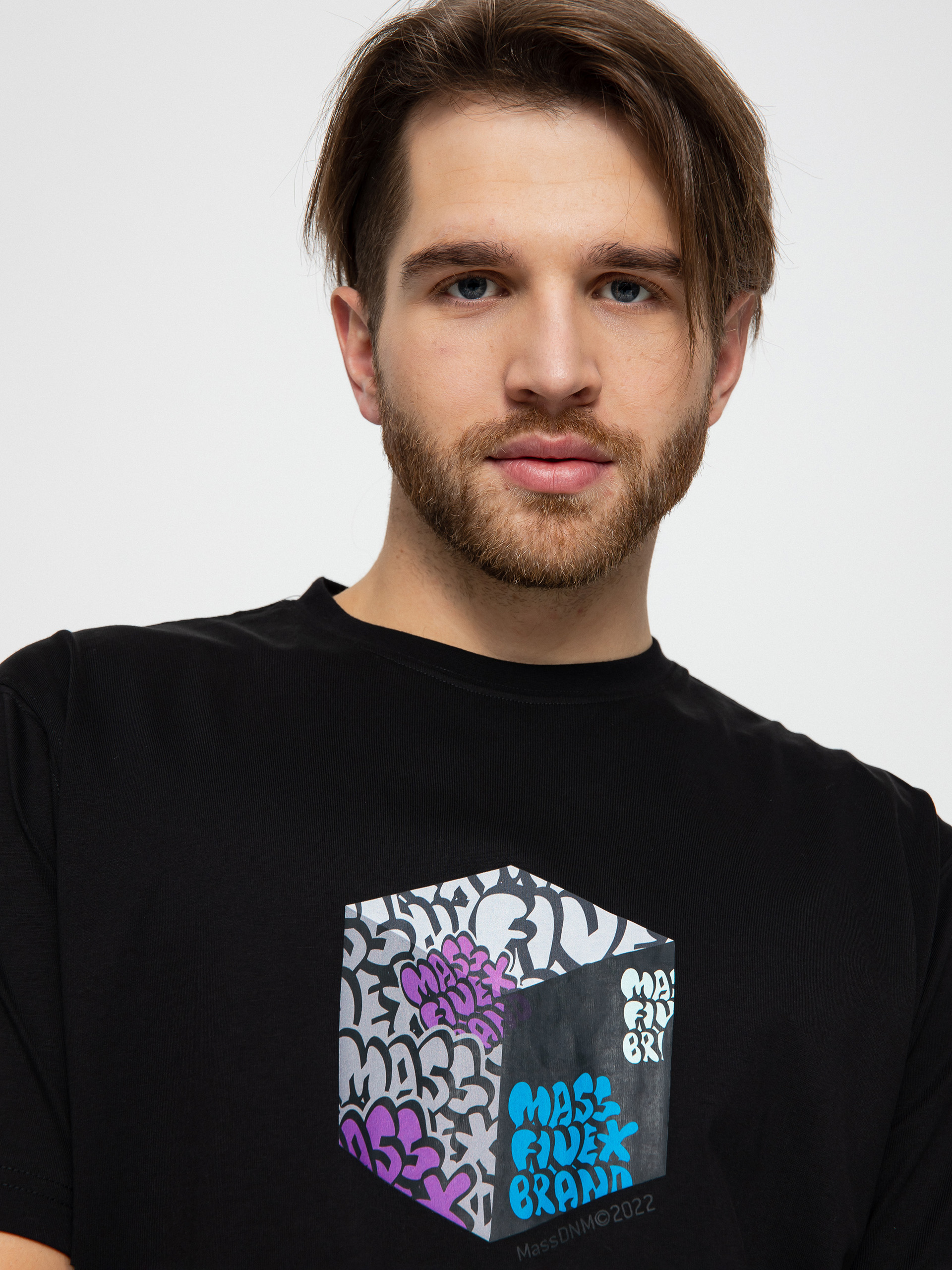 T-shirt MassDnm Cube (black)