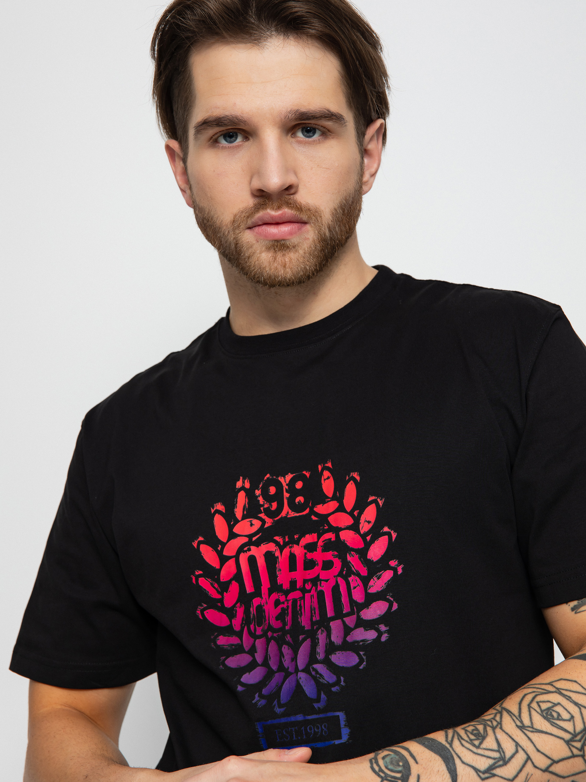 T-shirt MassDnm Daub (black)
