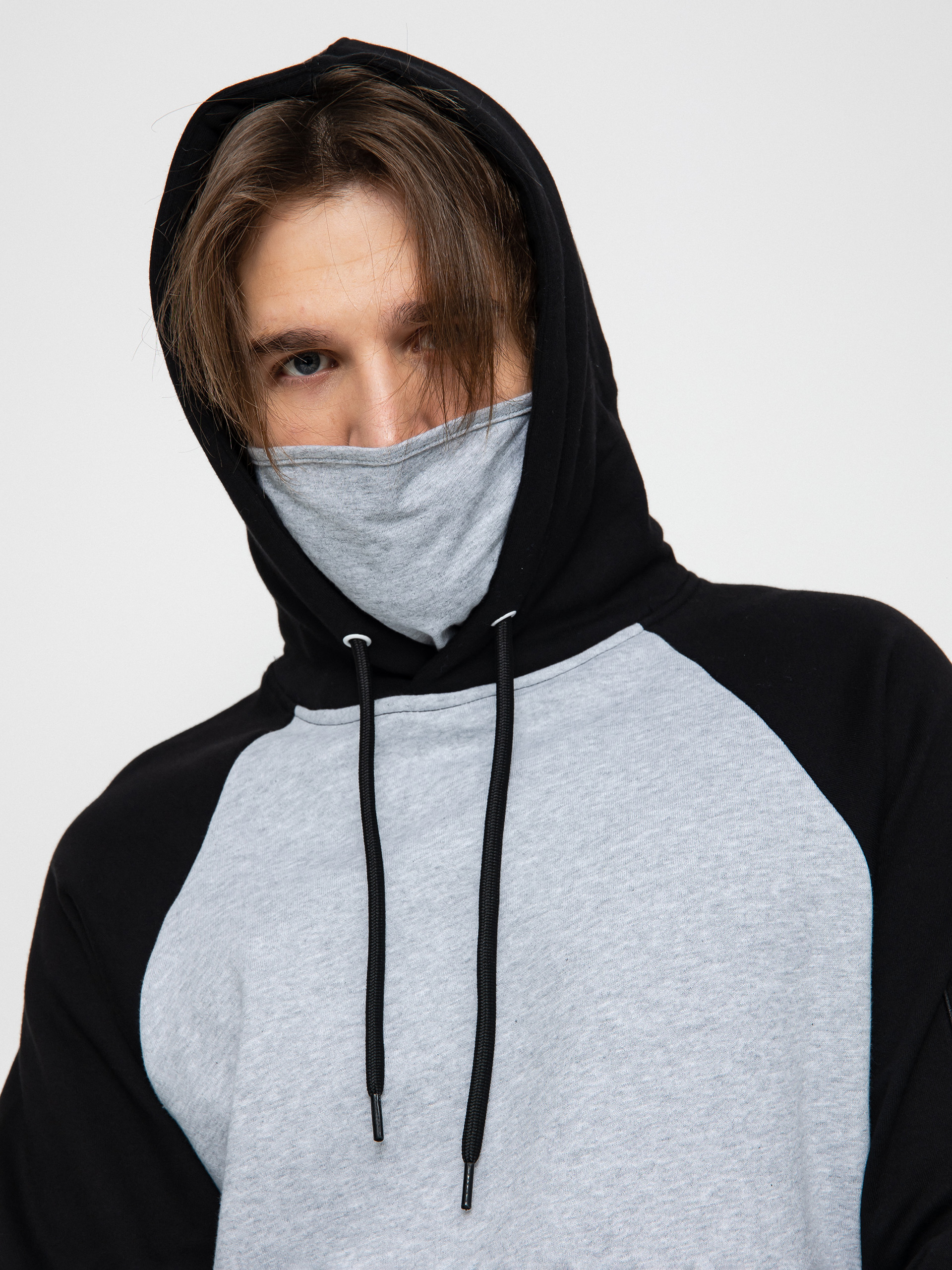 Bluza z kapturem MassDnm Berg HD (black/heather gray)