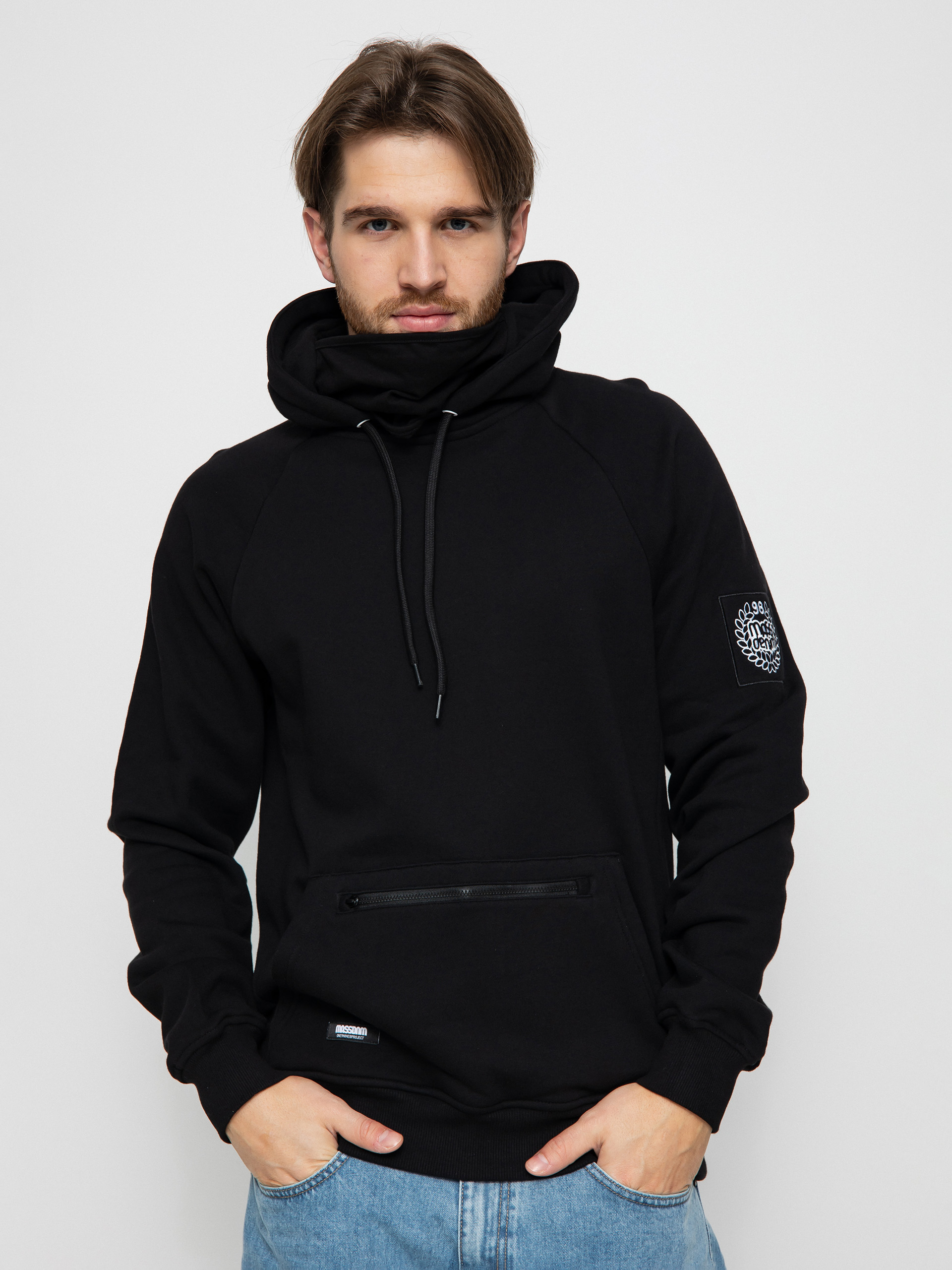Bluza z kapturem MassDnm Berg HD (black/black)