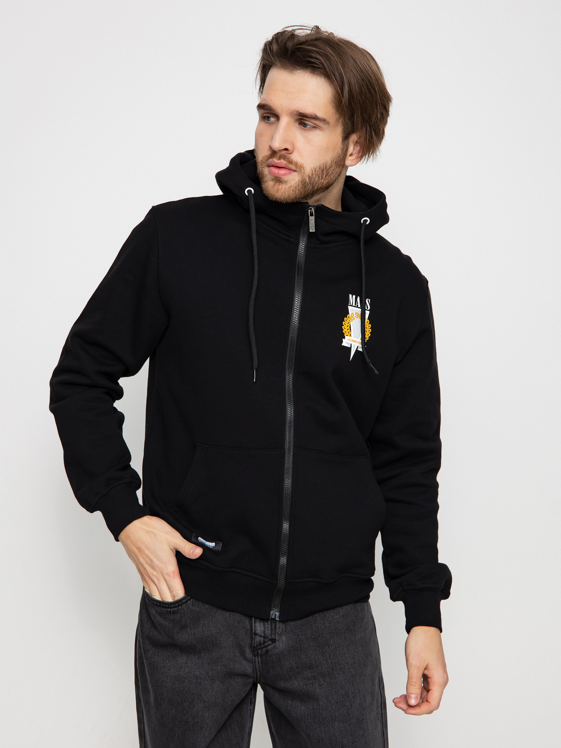 Bluza z kapturem MassDnm Monopoly ZHD (black)