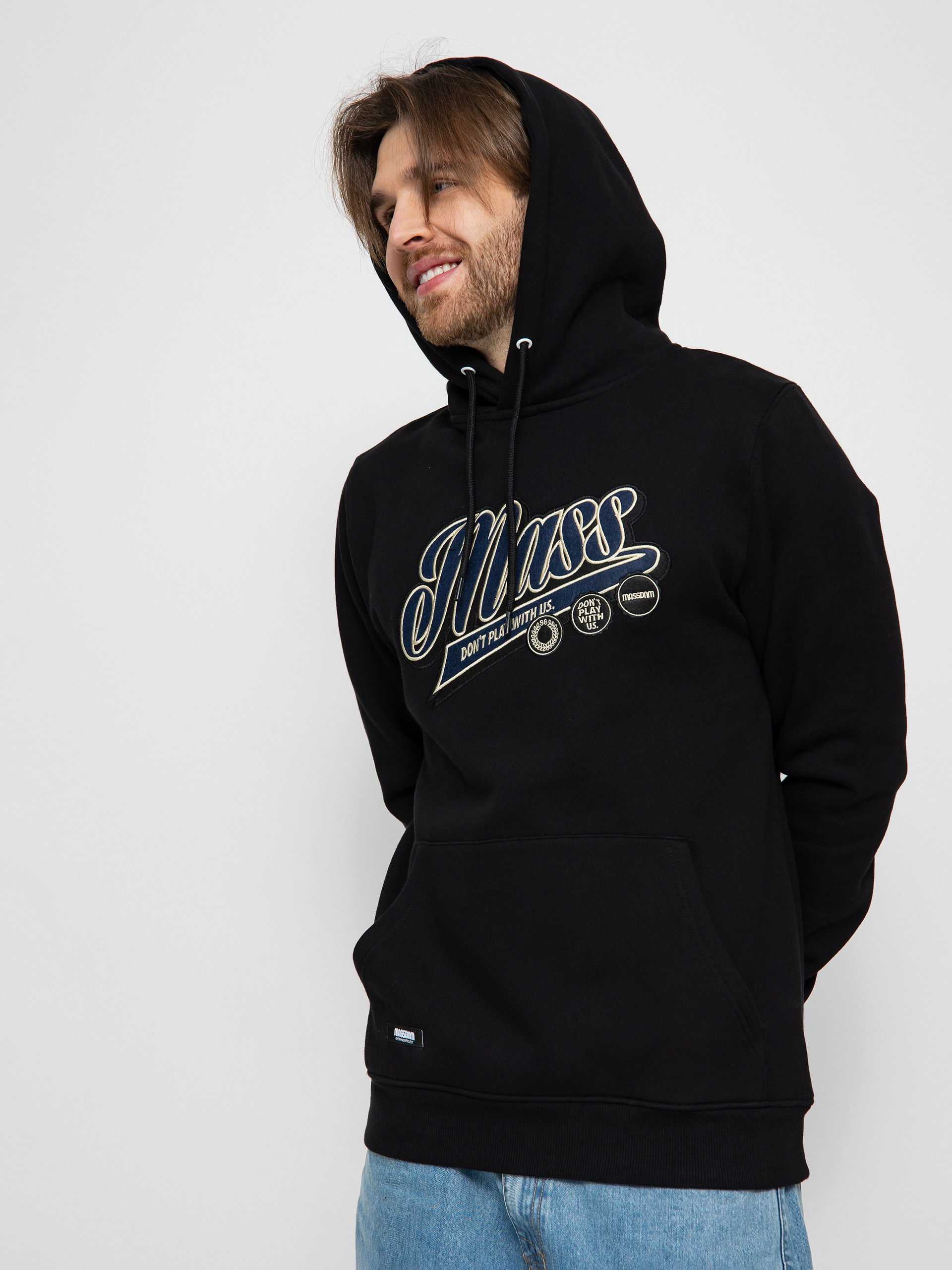 Bluza z kapturem MassDnm Overtime HD (black)