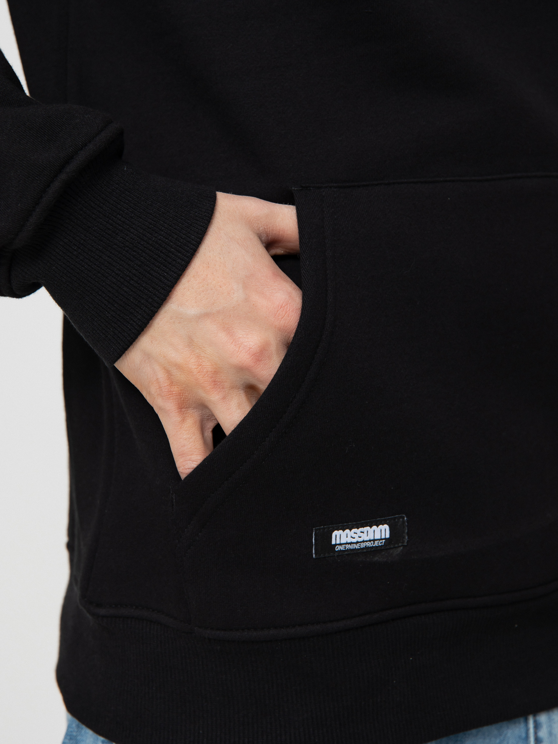 Bluza z kapturem MassDnm Overtime HD (black)