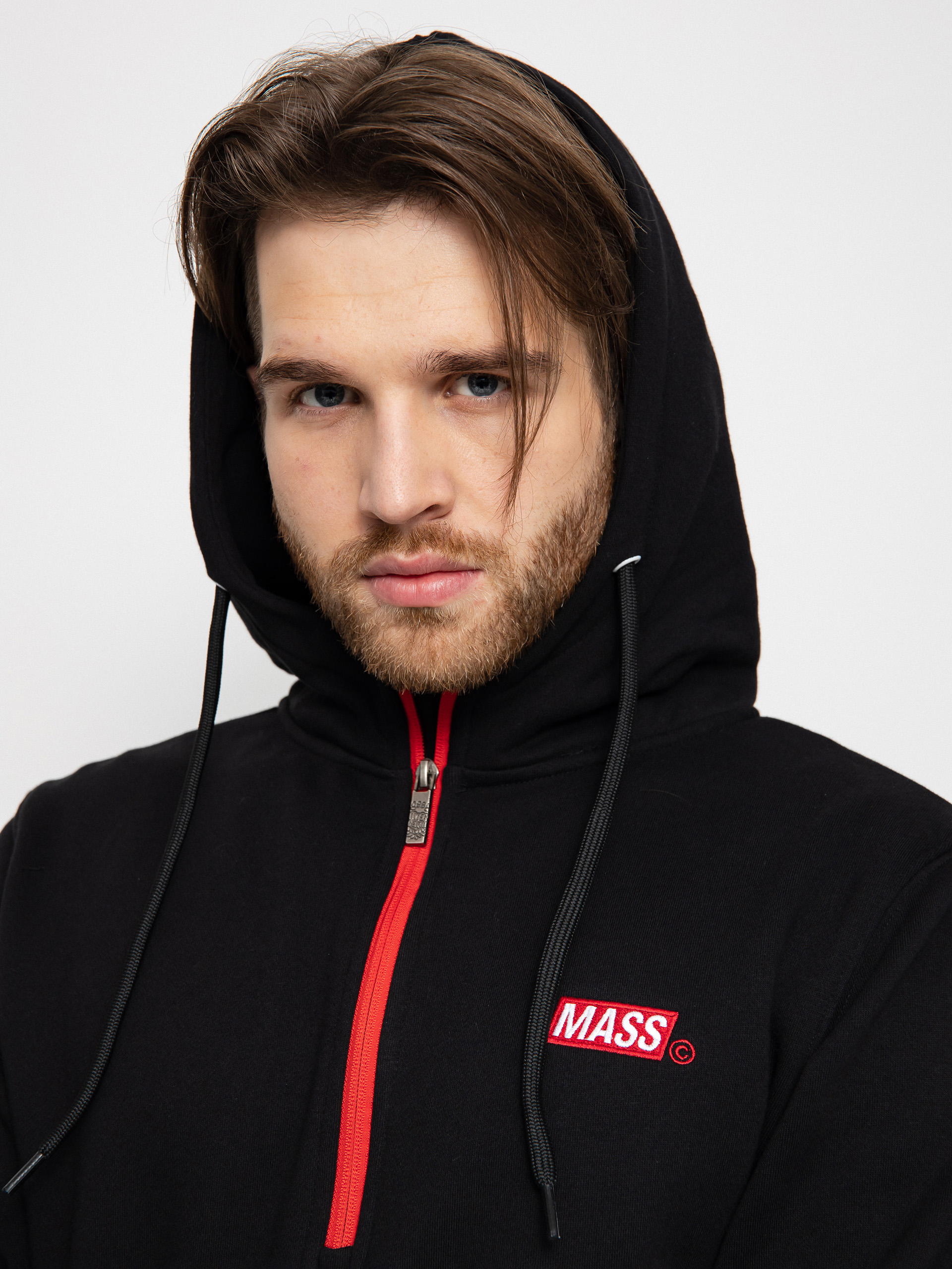 Bluza z kapturem MassDnm Poison HD (black)