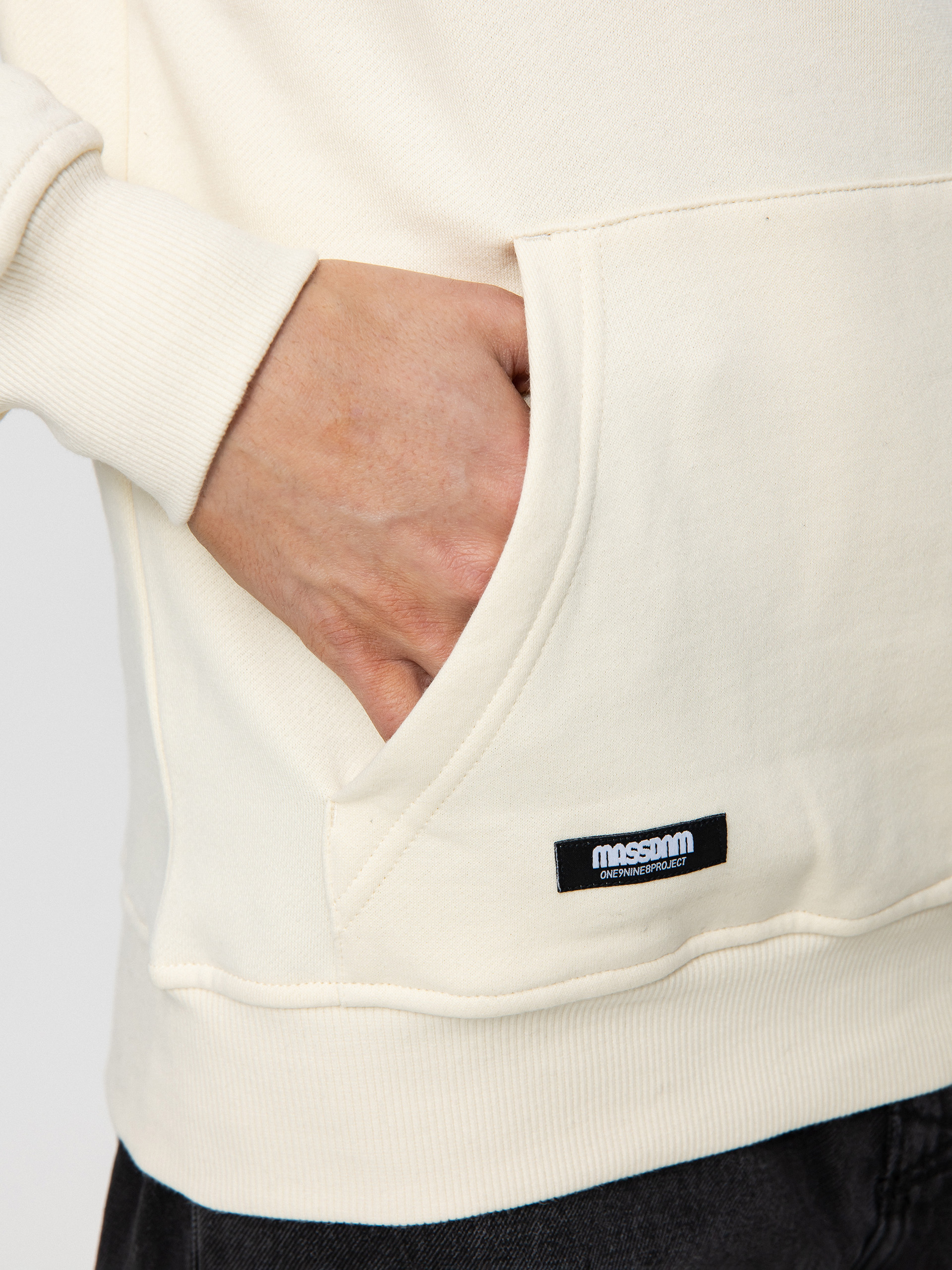 Bluza z kapturem MassDnm Say My Name HD (off white)