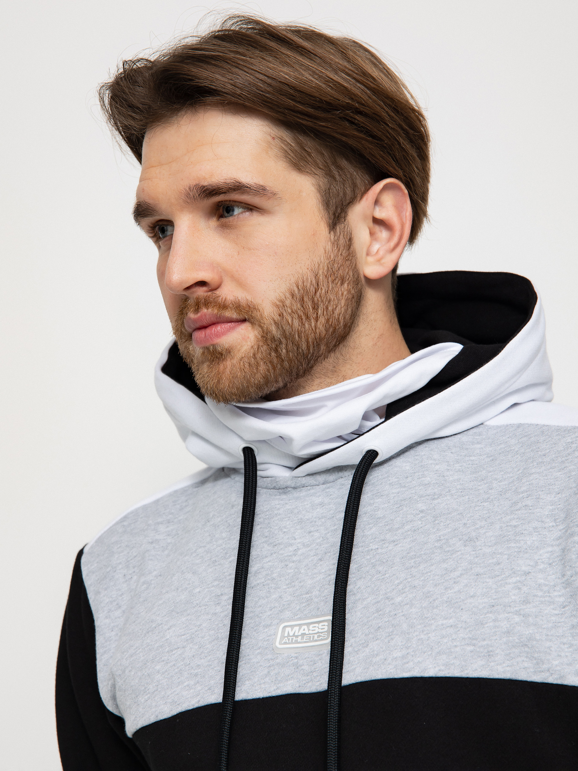 Bluza z kapturem MassDnm Yukon HD (heather grey)