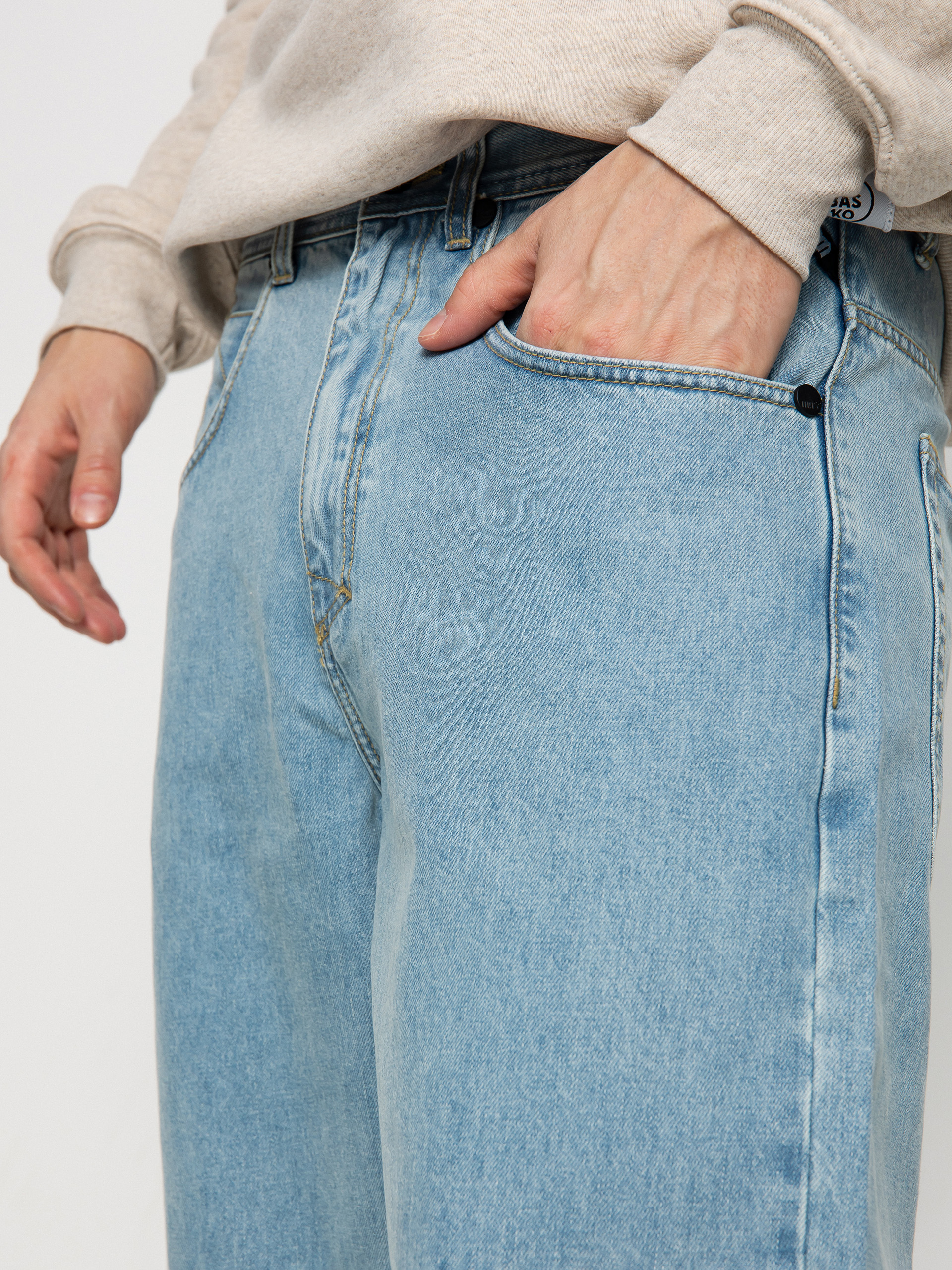 Spodnie MassDnm Ignite Jeans Baggi Fit (light blue)