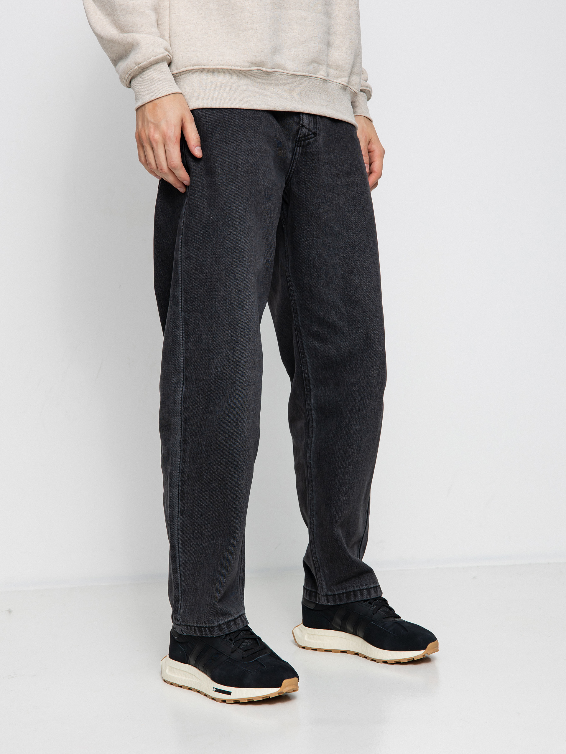 Spodnie MassDnm Ignite Jeans Baggi Fit (black washed)