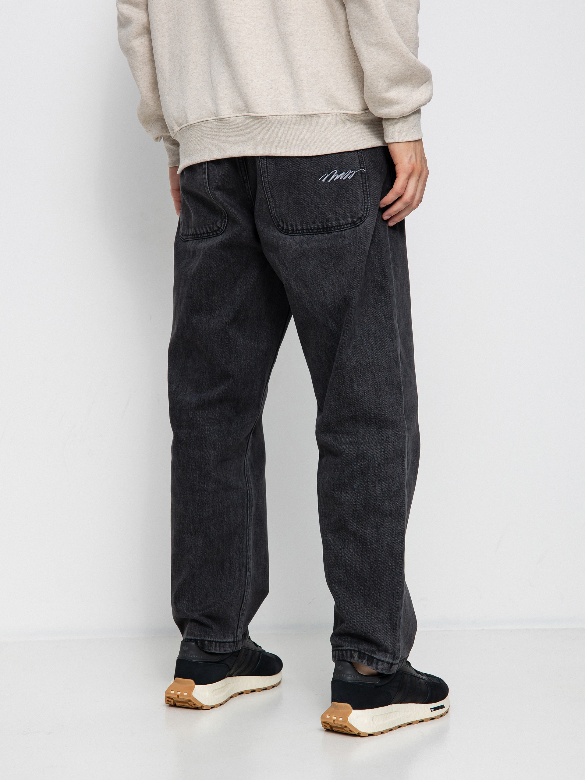 Spodnie MassDnm Ignite Jeans Baggi Fit (black washed)