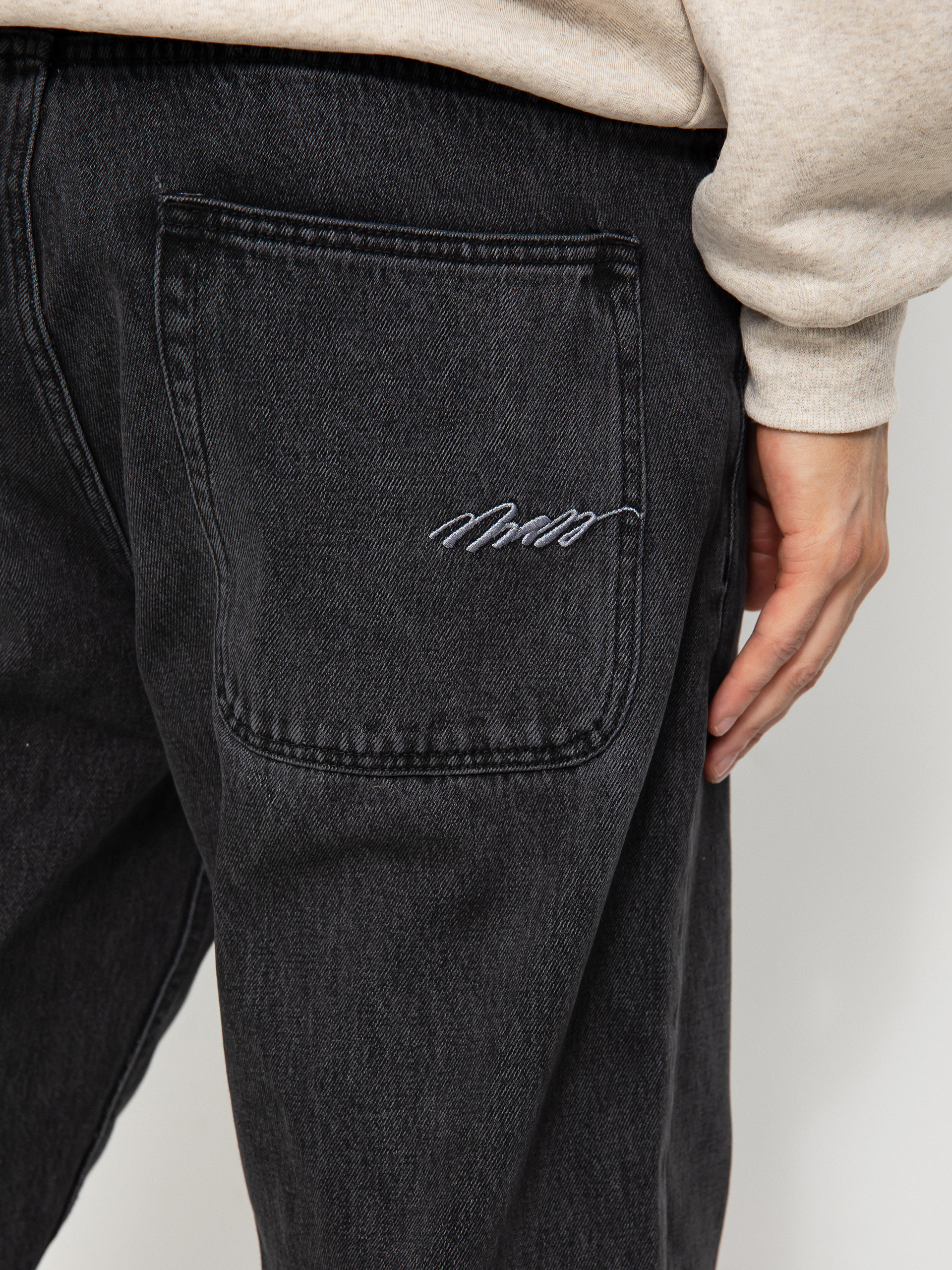 Spodnie MassDnm Ignite Jeans Baggi Fit (black washed)