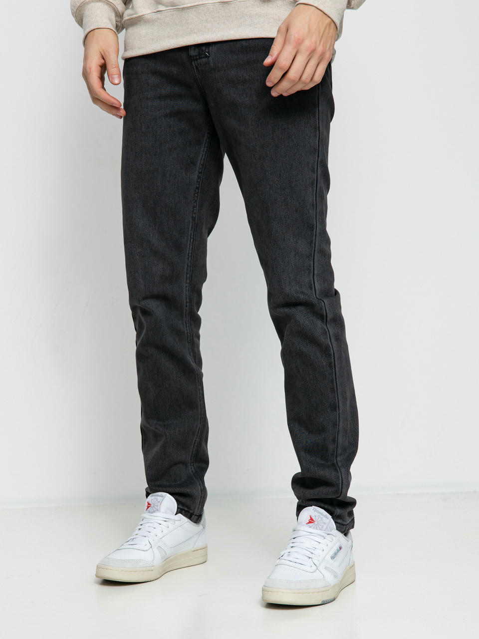 Spodnie MassDnm Signature 2.0 Jeans Tapered Fit (black washed)