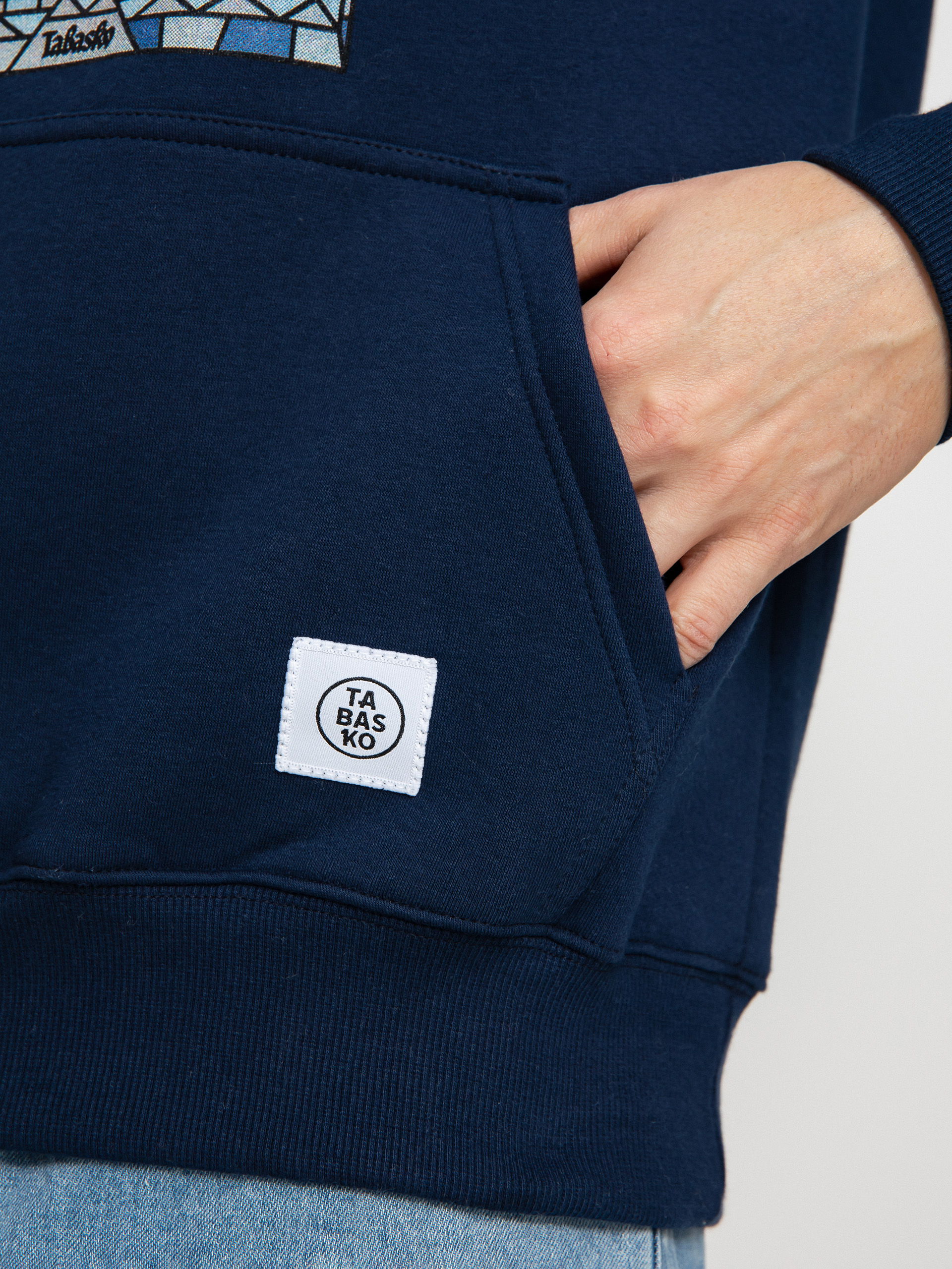 Bluza z kapturem Tabasko Stainede Glass HD (navy)