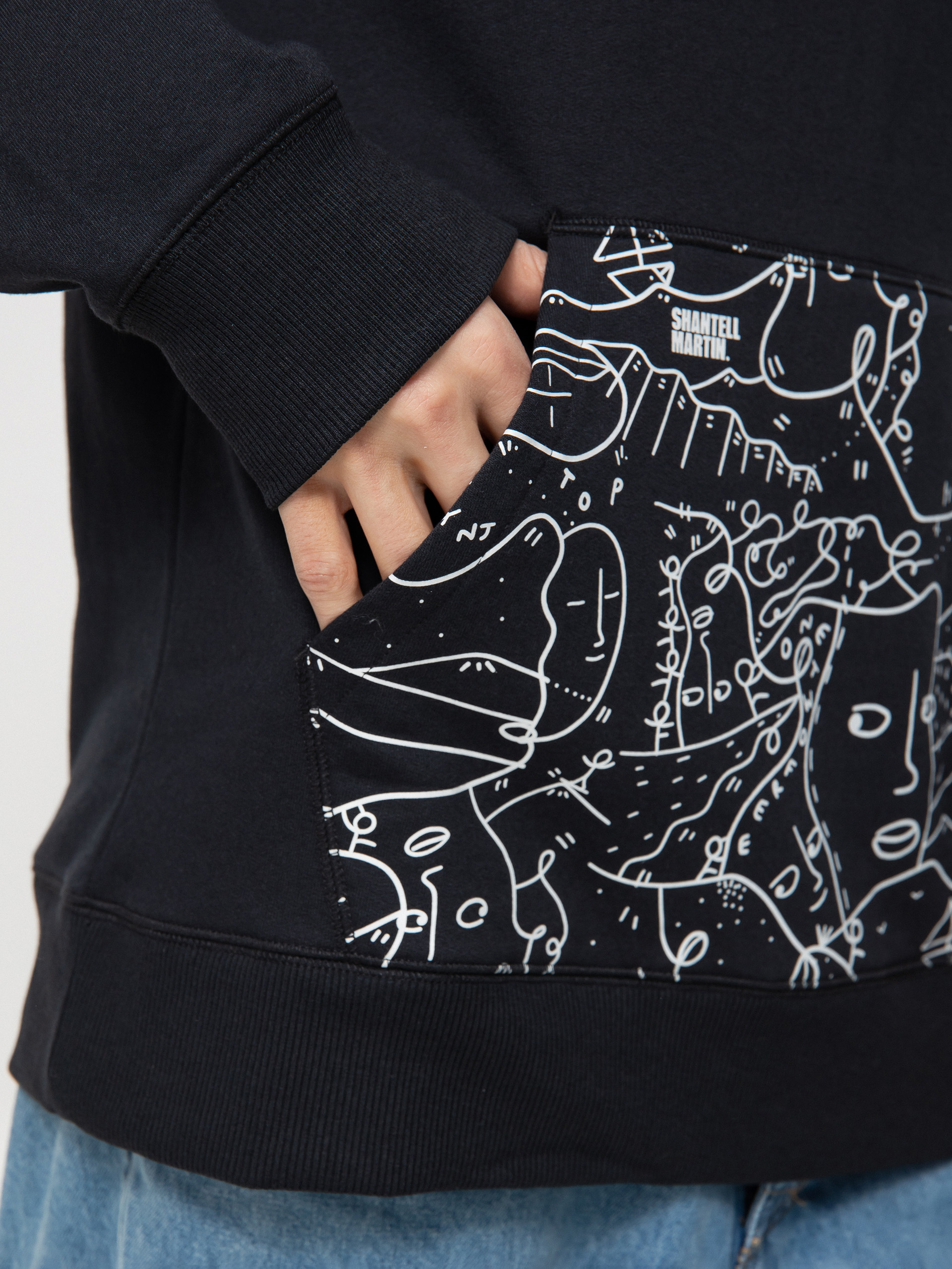 Bluza z kapturem Anon Martin HD (true black)