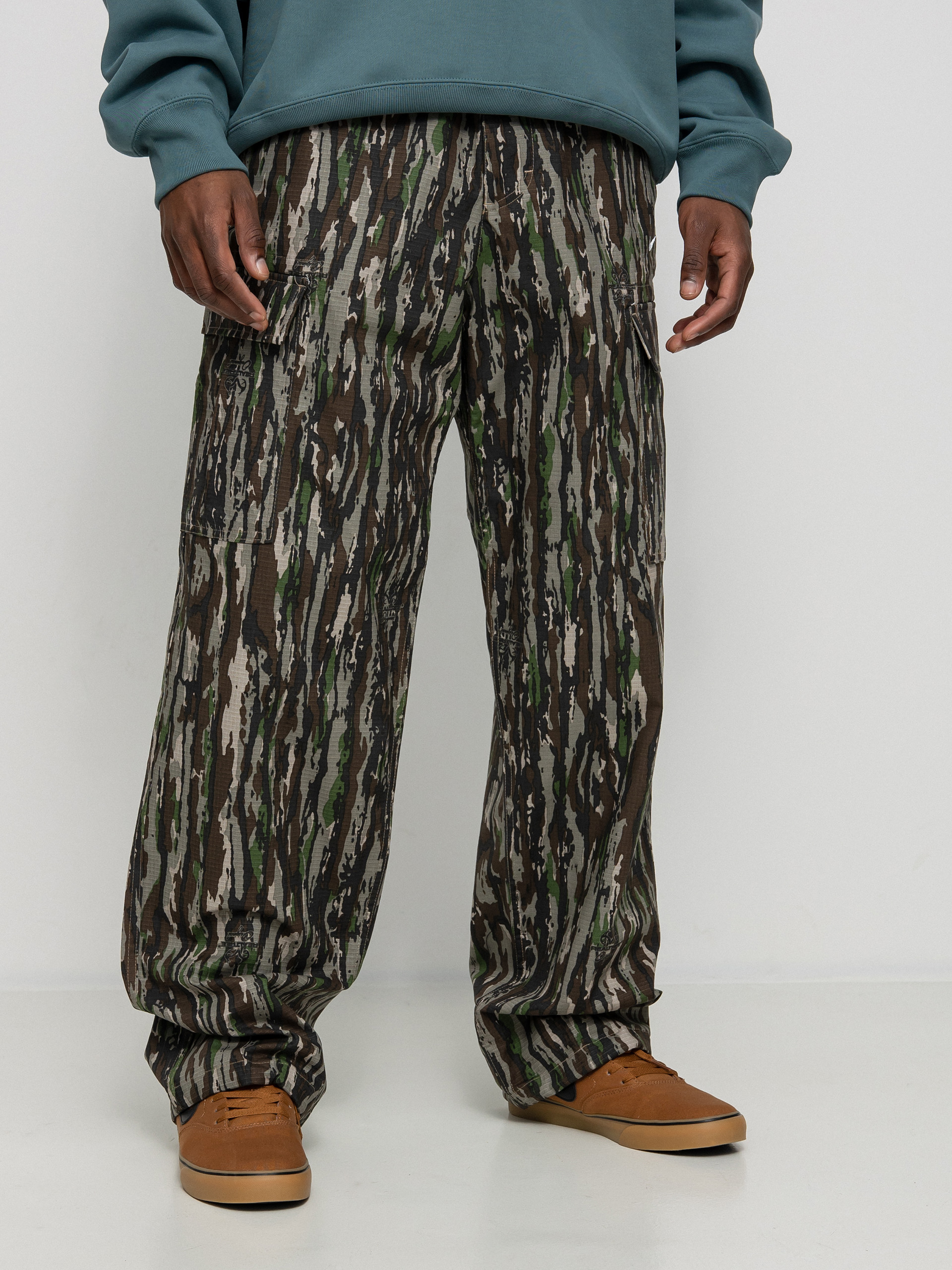 Spodnie Nike SB Kearny Crg Rtl Aop (khaki/white)