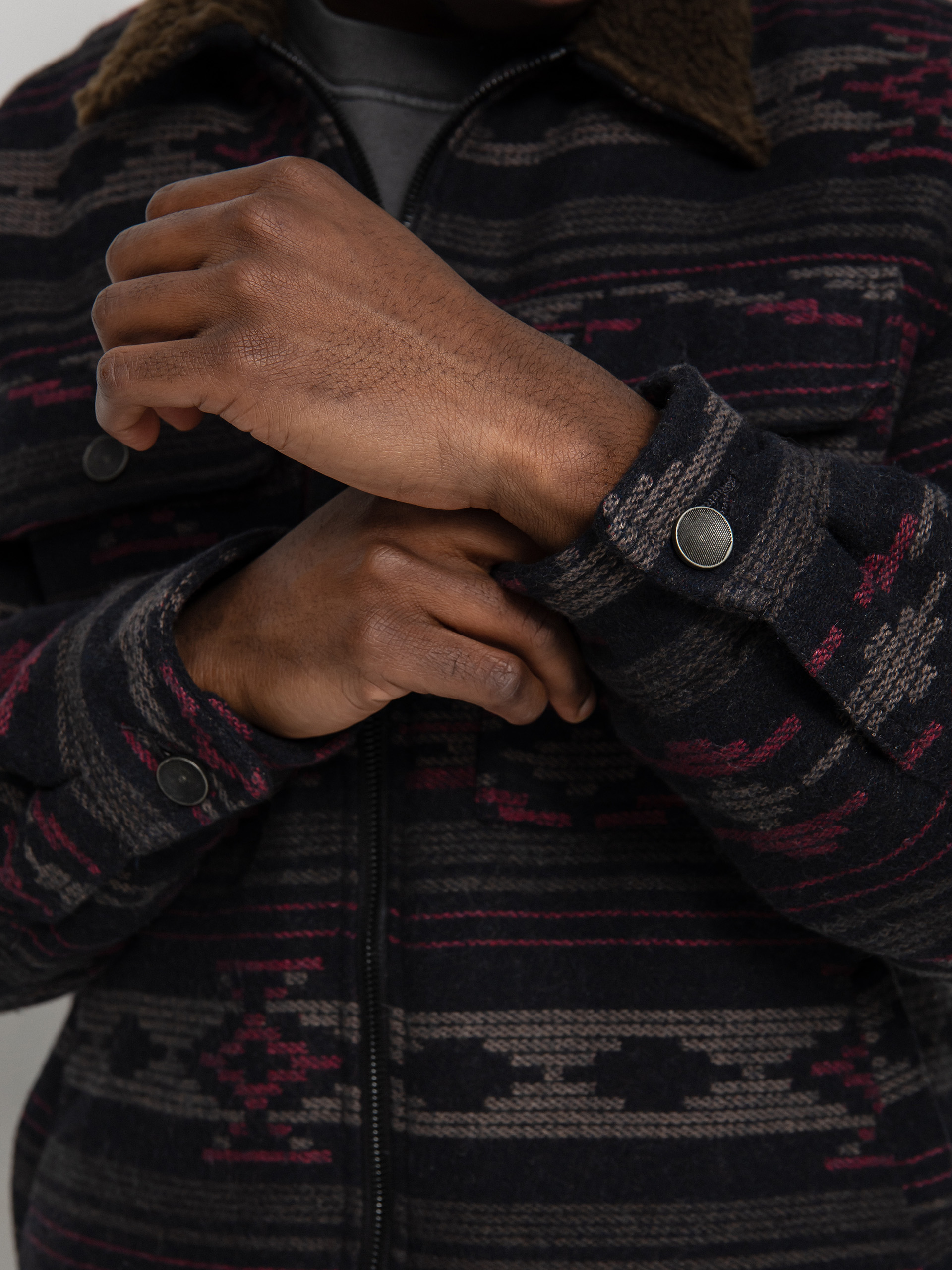 Kurtka Billabong Barlow Sherpa Cord (navy)