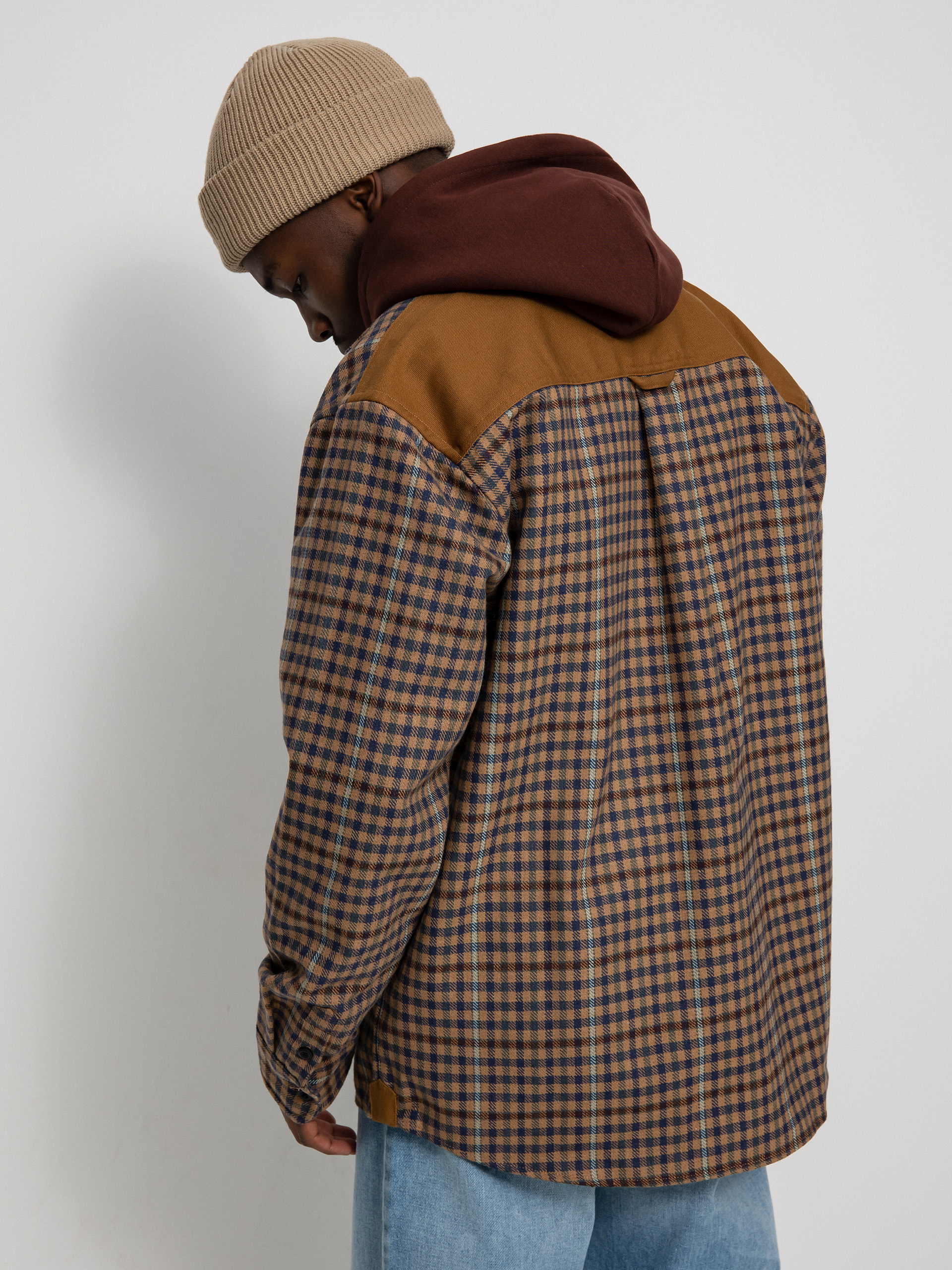Koszula Carhartt WIP Asher (asher check/jasper/hamilton brown)