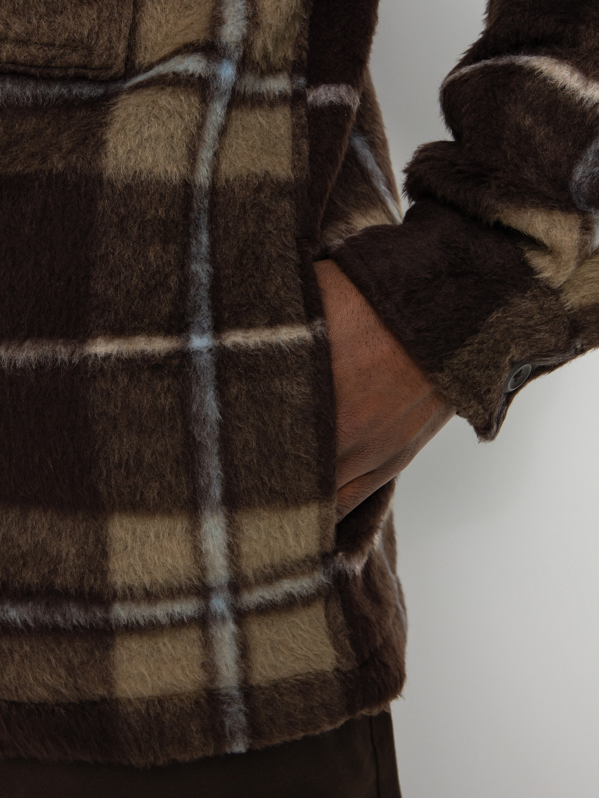 Kurtka Carhartt WIP Manning (manning check/dark umber/leather)