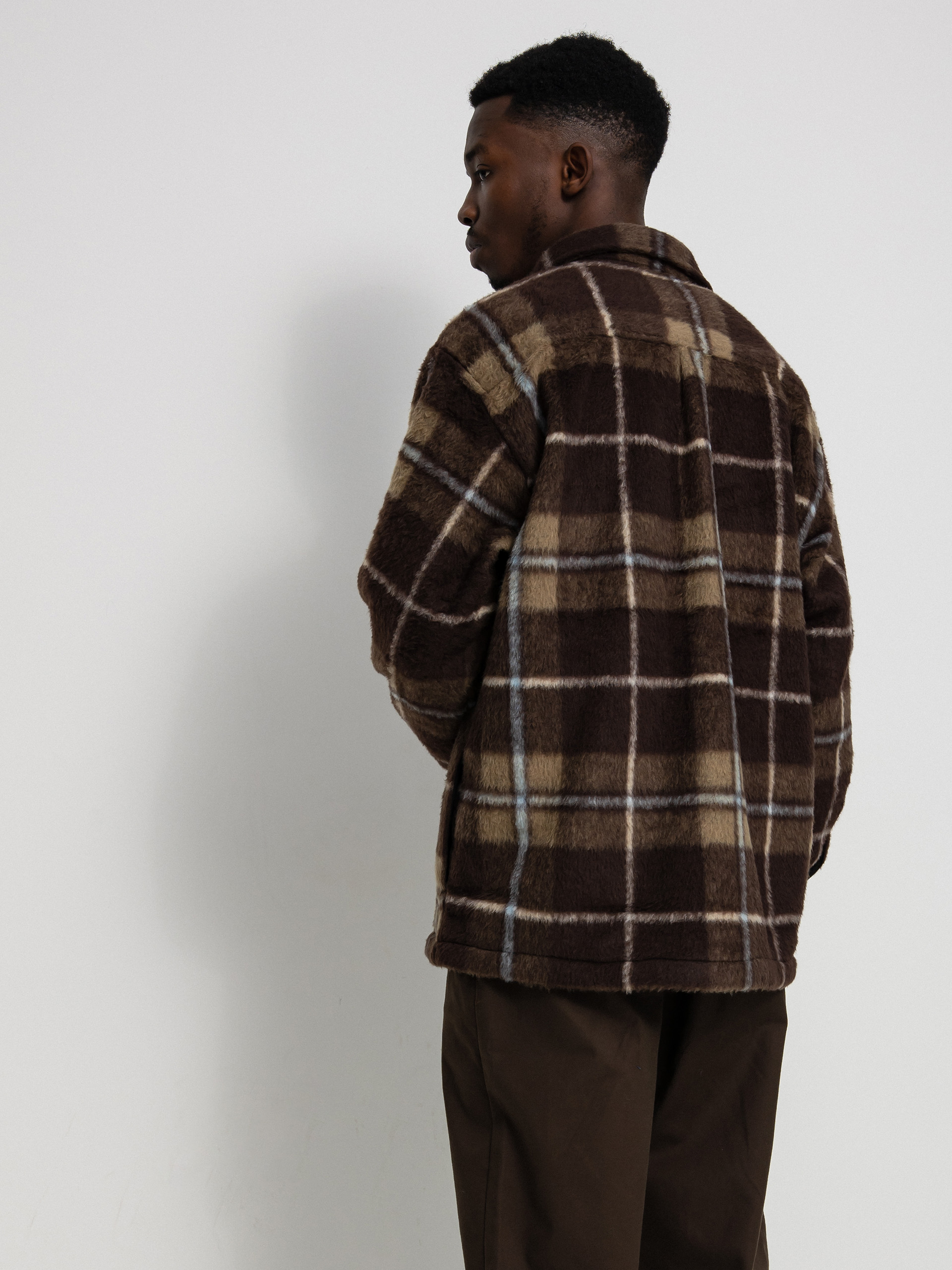 Kurtka Carhartt WIP Manning (manning check/dark umber/leather)